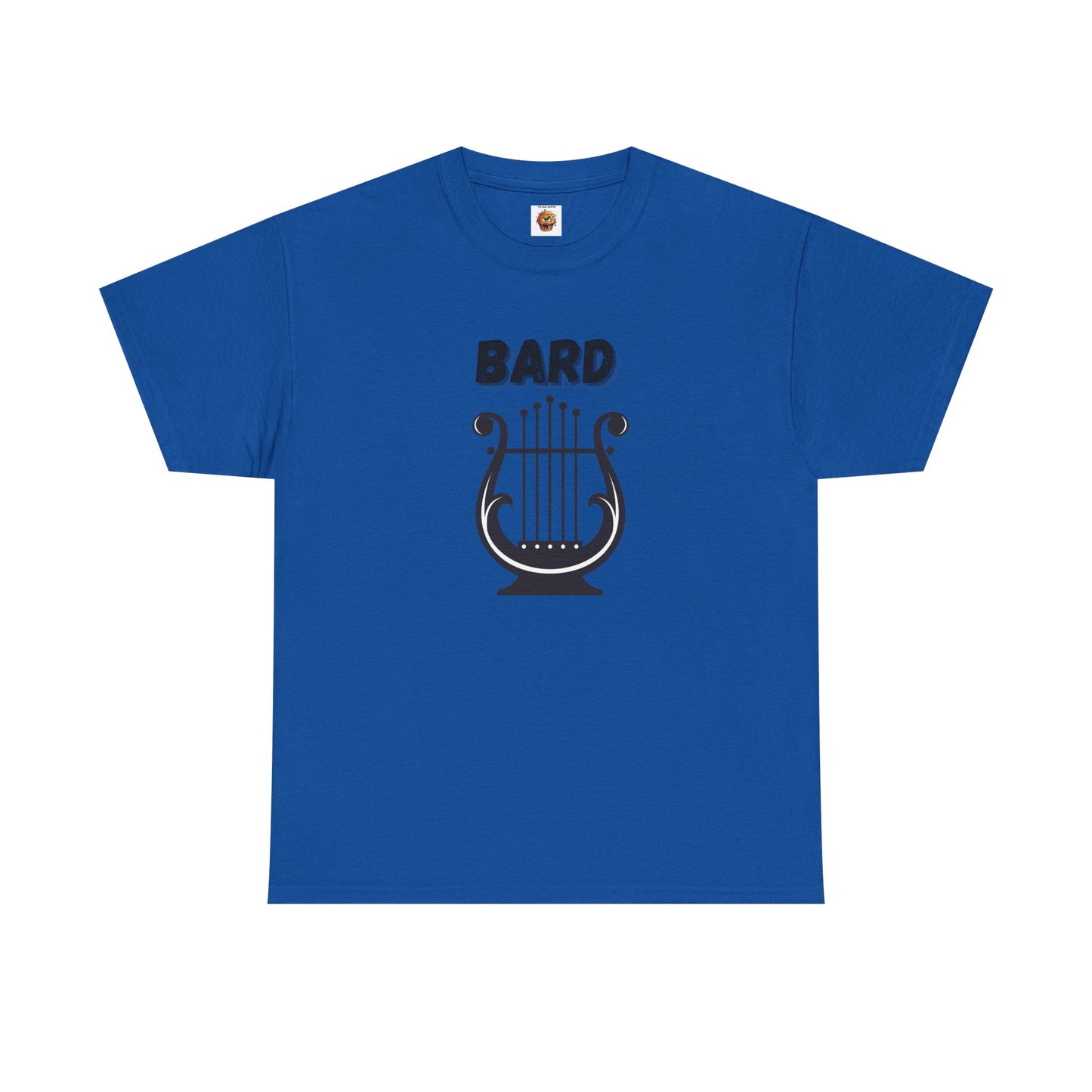 Bard Icon Symbol Dungeons and Dragons DND Unisex Heavy Cotton Tee Shirt T-Shirt - RPG, TTRPG, Roleplaying, Geek, Nerd