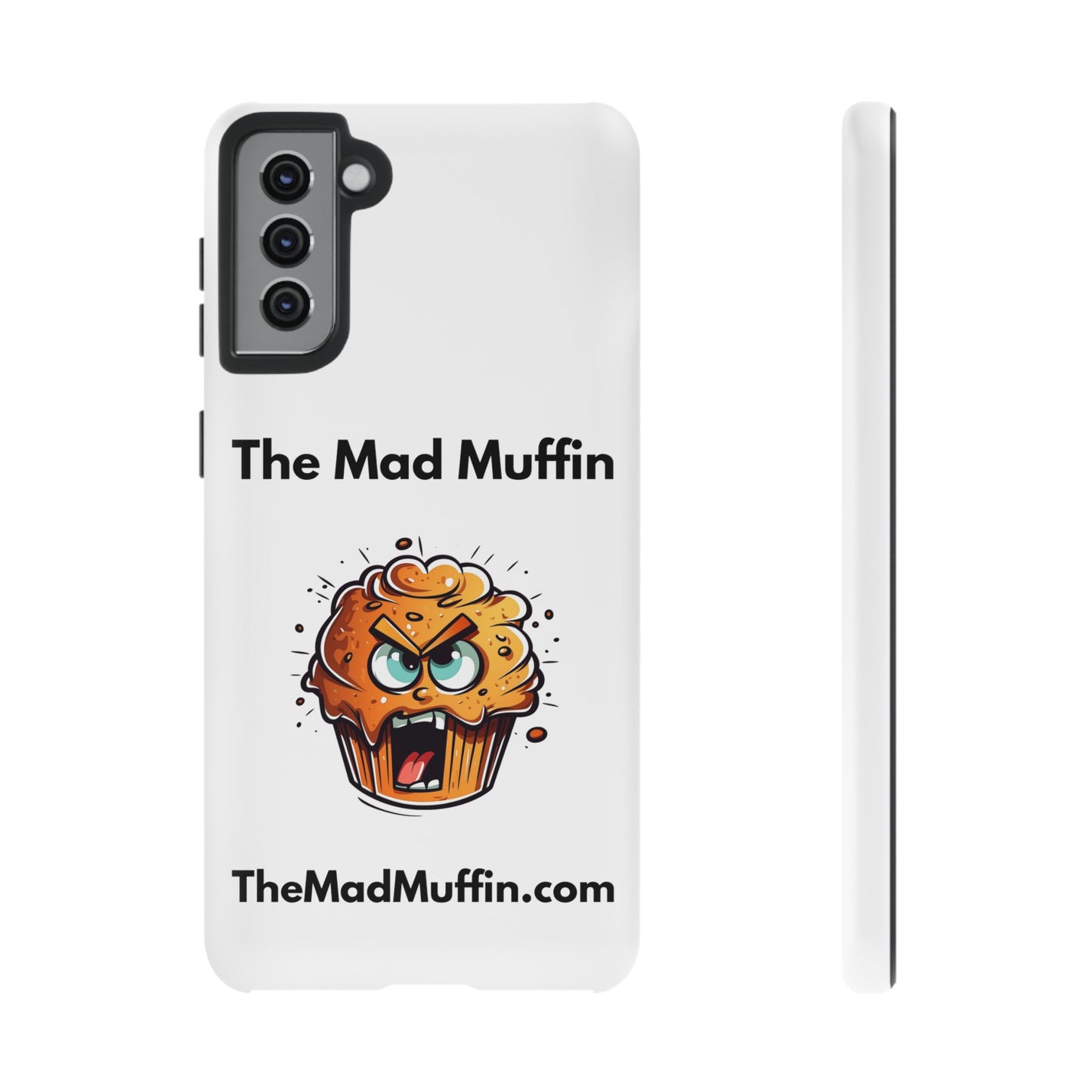 OFFICIAL The Mad Muffin Funny Tough Phone Case- Geek, Nerd, Store, Merch