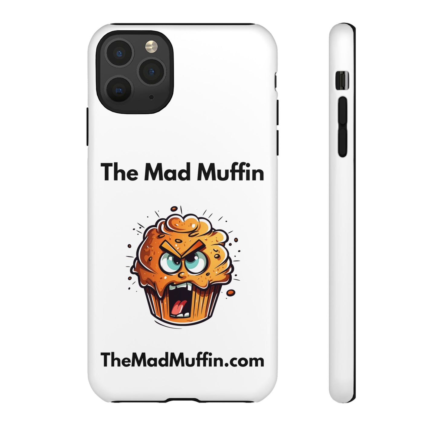 OFFICIAL The Mad Muffin Funny Tough Phone Case- Geek, Nerd, Store, Merch