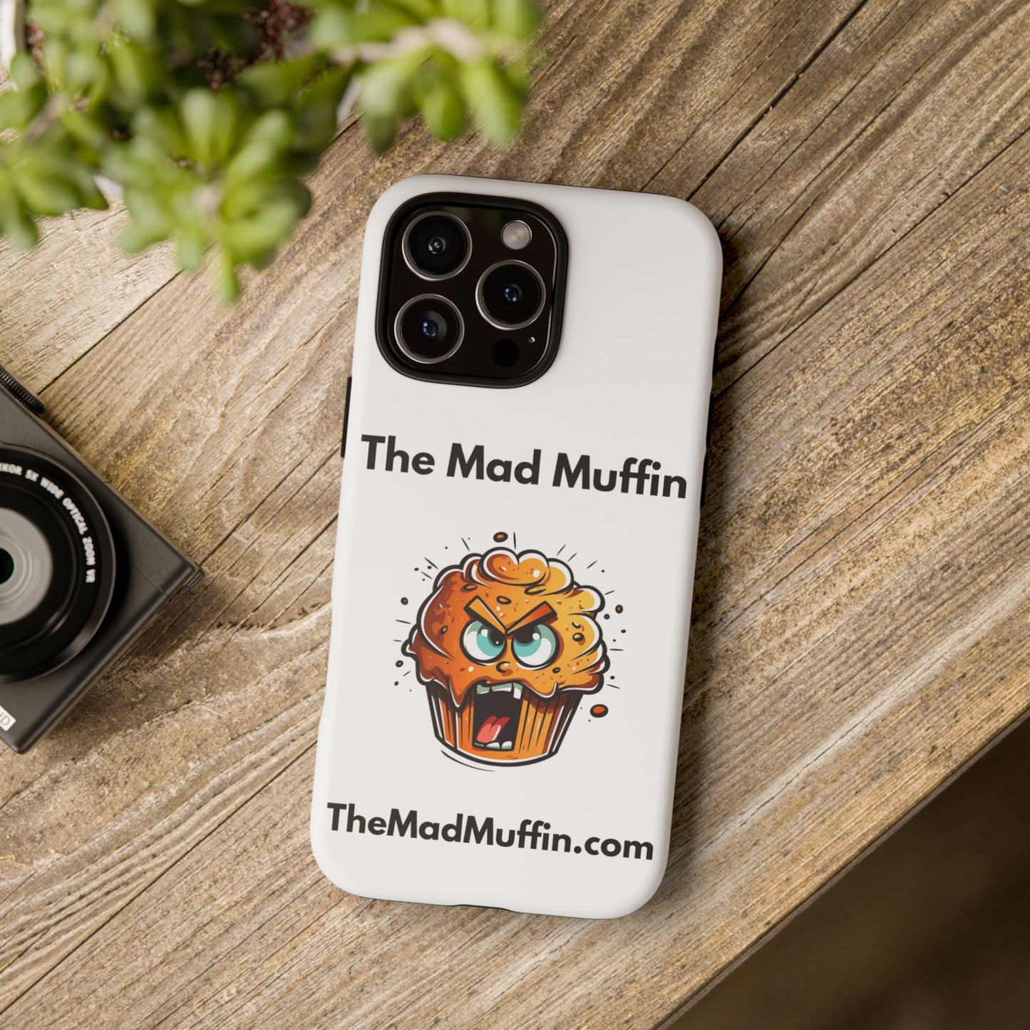 OFFICIAL The Mad Muffin Funny Tough Phone Case- Geek, Nerd, Store, Merch
