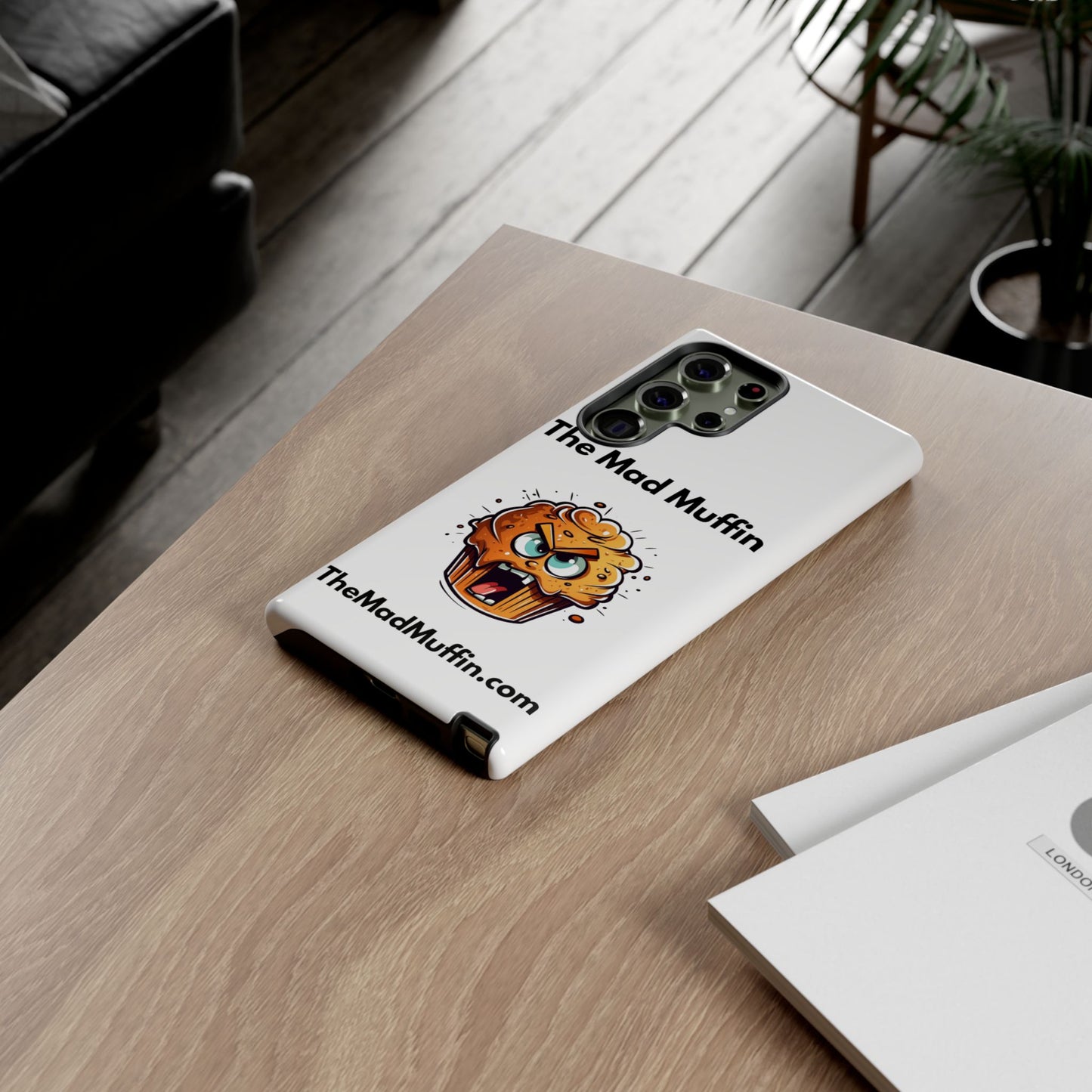 OFFICIAL The Mad Muffin Funny Tough Phone Case- Geek, Nerd, Store, Merch