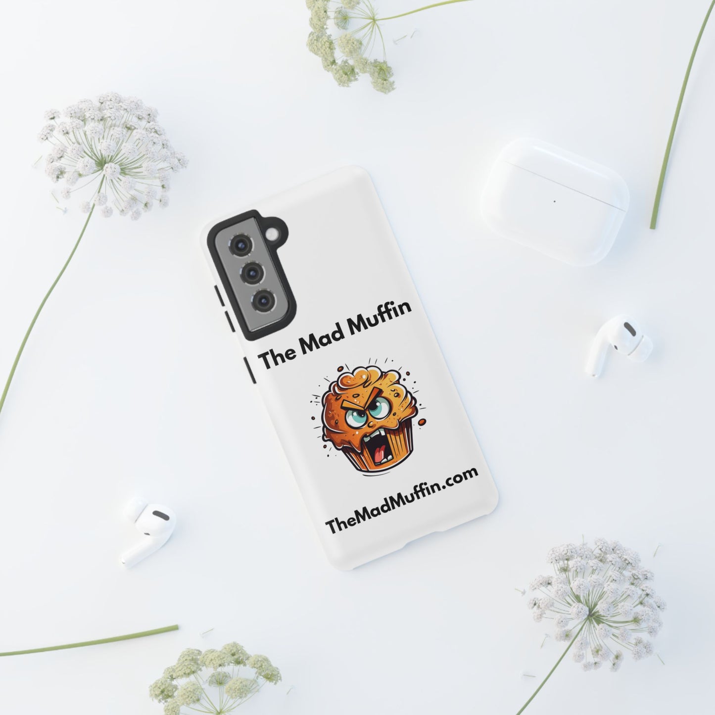 OFFICIAL The Mad Muffin Funny Tough Phone Case- Geek, Nerd, Store, Merch