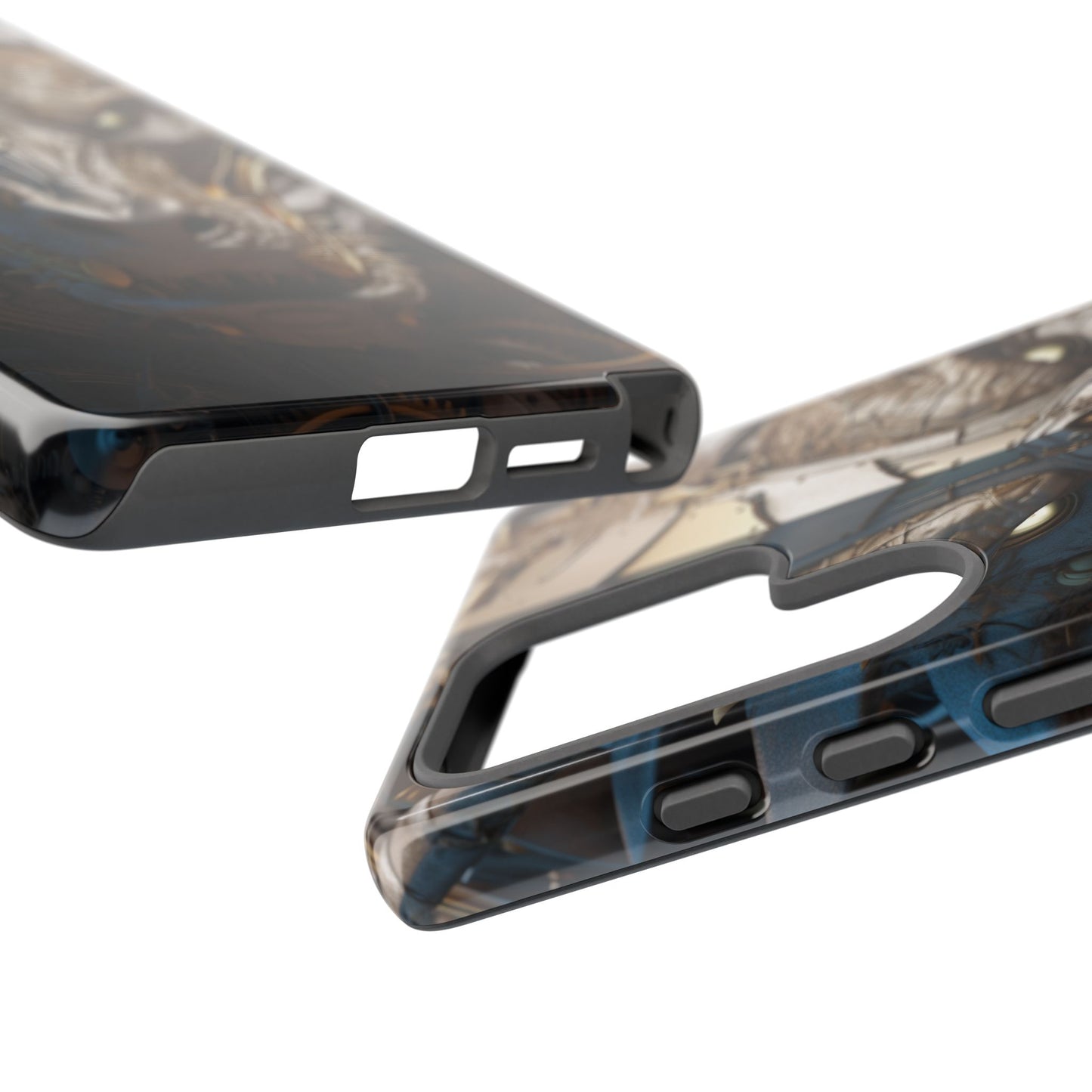 Hyper Realistic 3D Design Clockwork Dragon Phone Case - For Fantasy Lovers, D&D, RPG, TTRPG, Geek, Nerd