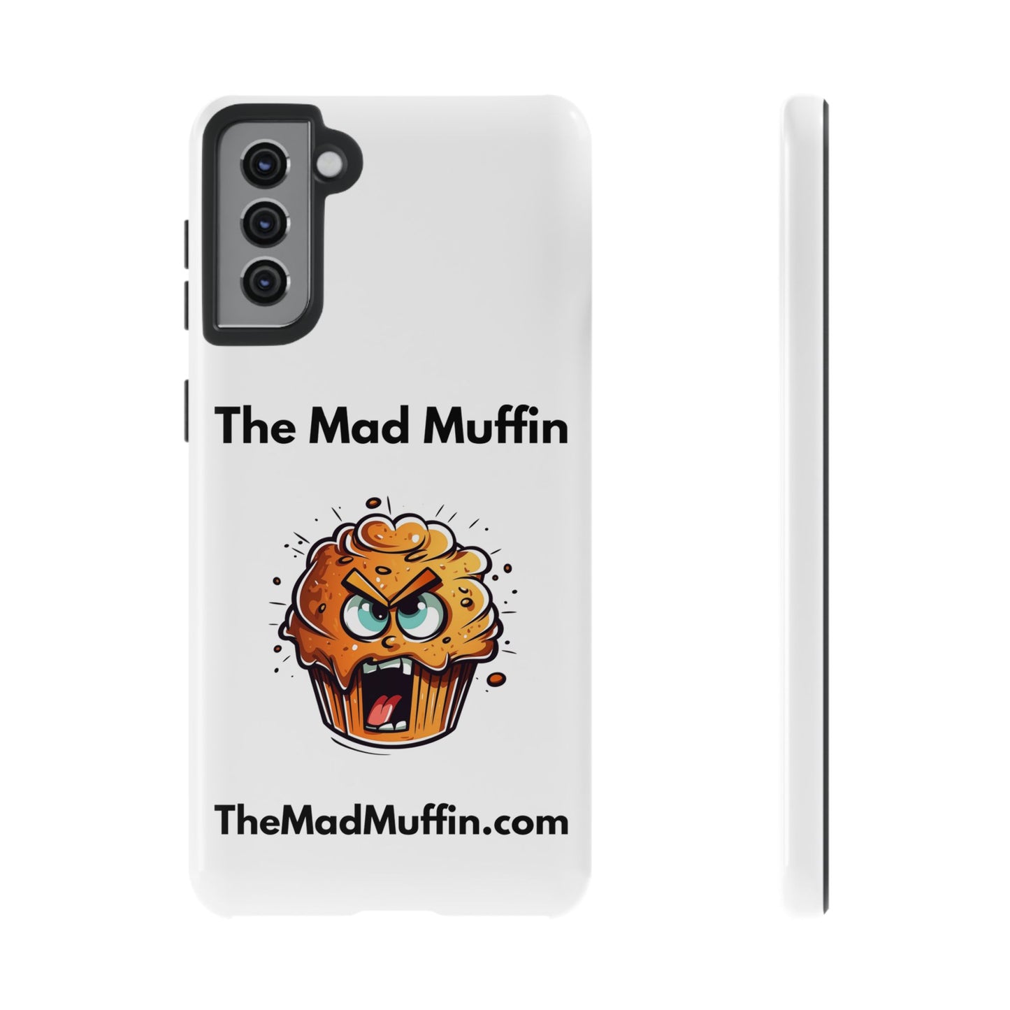 OFFICIAL The Mad Muffin Funny Tough Phone Case- Geek, Nerd, Store, Merch