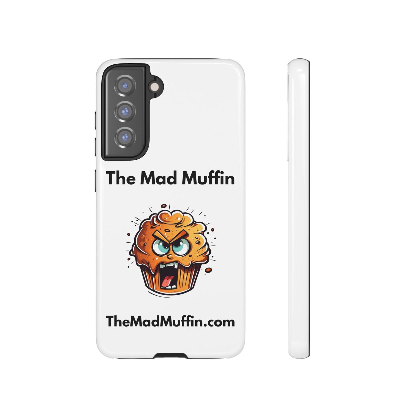 OFFICIAL The Mad Muffin Funny Tough Phone Case- Geek, Nerd, Store, Merch