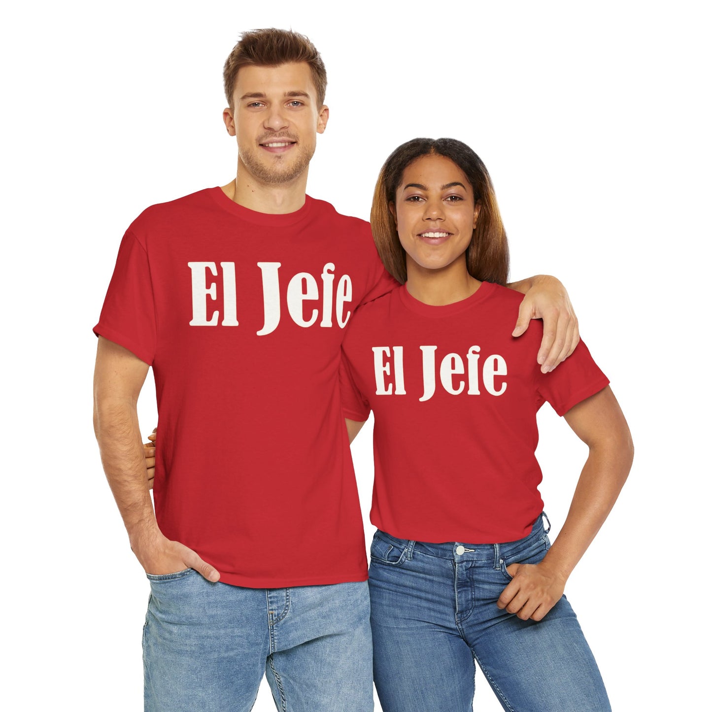 'Señor Popovich' 'El Jefe' Two Double Sided Print Unisex Heavy Cotton Tee - Casual Basketball Culture Shirt, Sports, Coach, T-Shirt