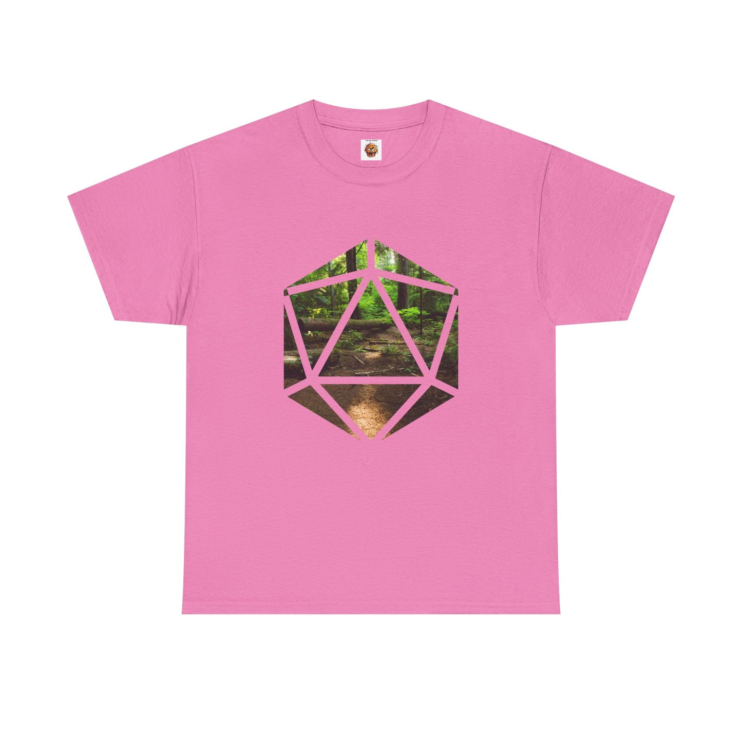 D20 Earth Element Nature-Inspired Graphic Tee | Adventure Shirt, Unisex Cotton Tee, Nature Lover Gift, Eco-Friendly Clothing, Casual Wear, DND, RPG, TTRPG, Geek, Nerd