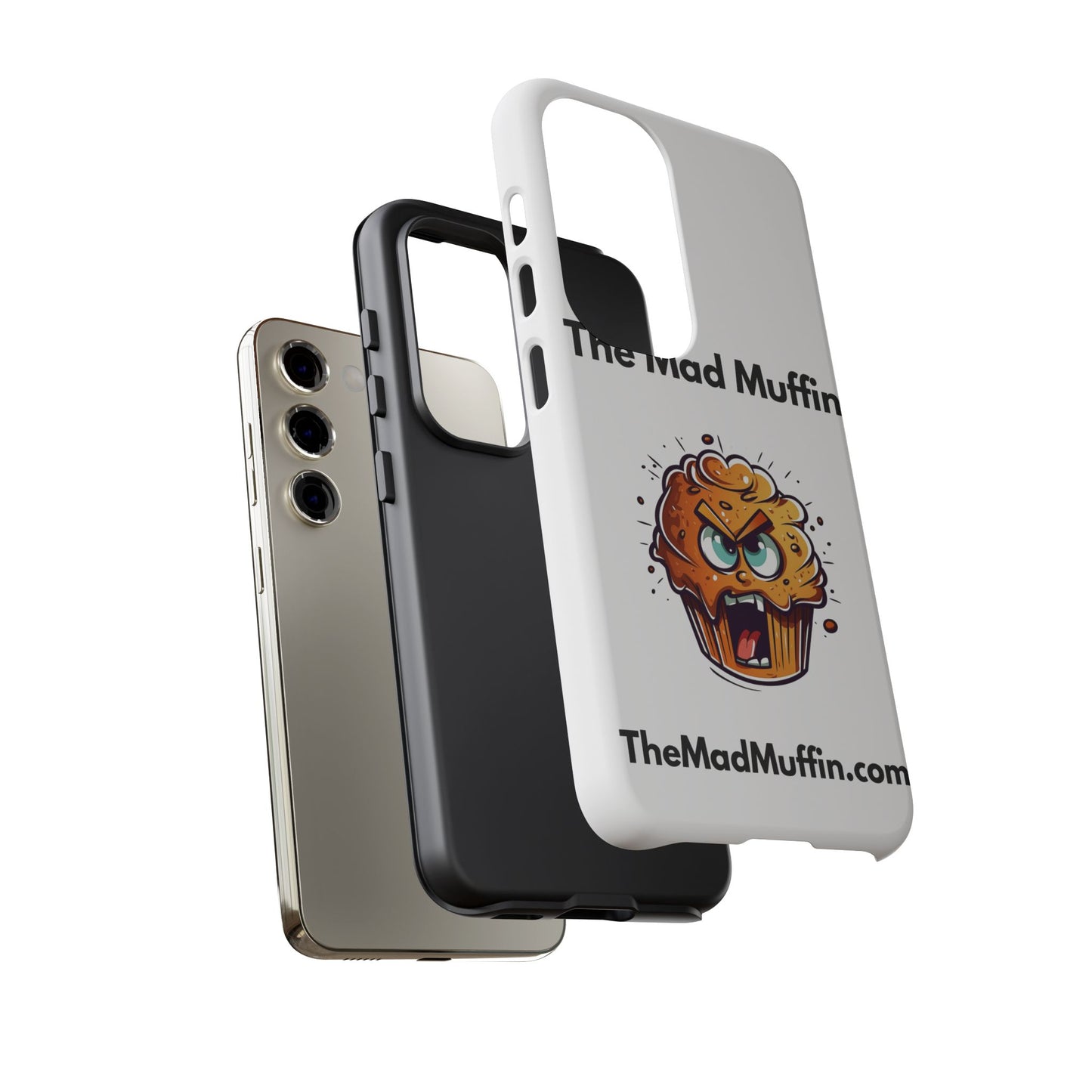 OFFICIAL The Mad Muffin Funny Tough Phone Case- Geek, Nerd, Store, Merch