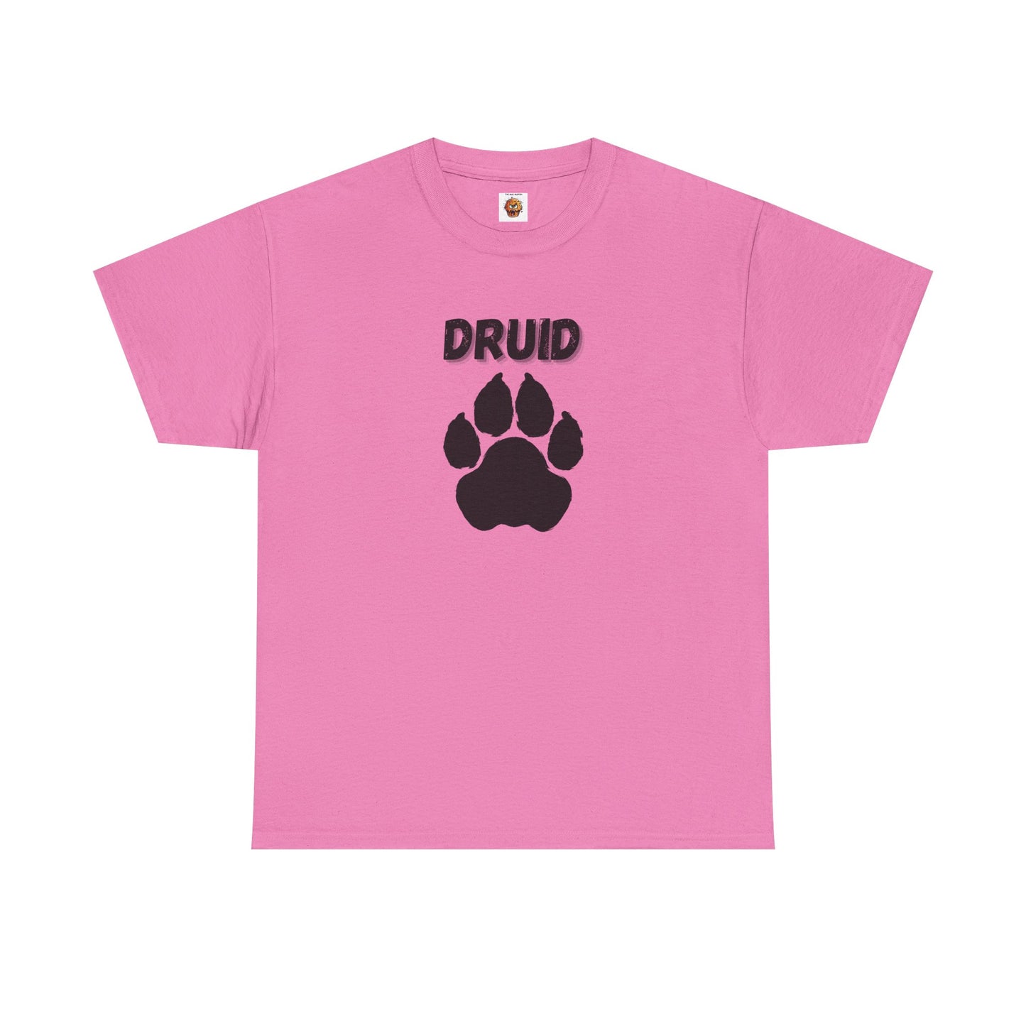 Druid Icon Symbol Dungeons and Dragons DND Unisex Heavy Cotton Tee Shirt T-Shirt - RPG, TTRPG, Roleplaying, Geek, Nerd