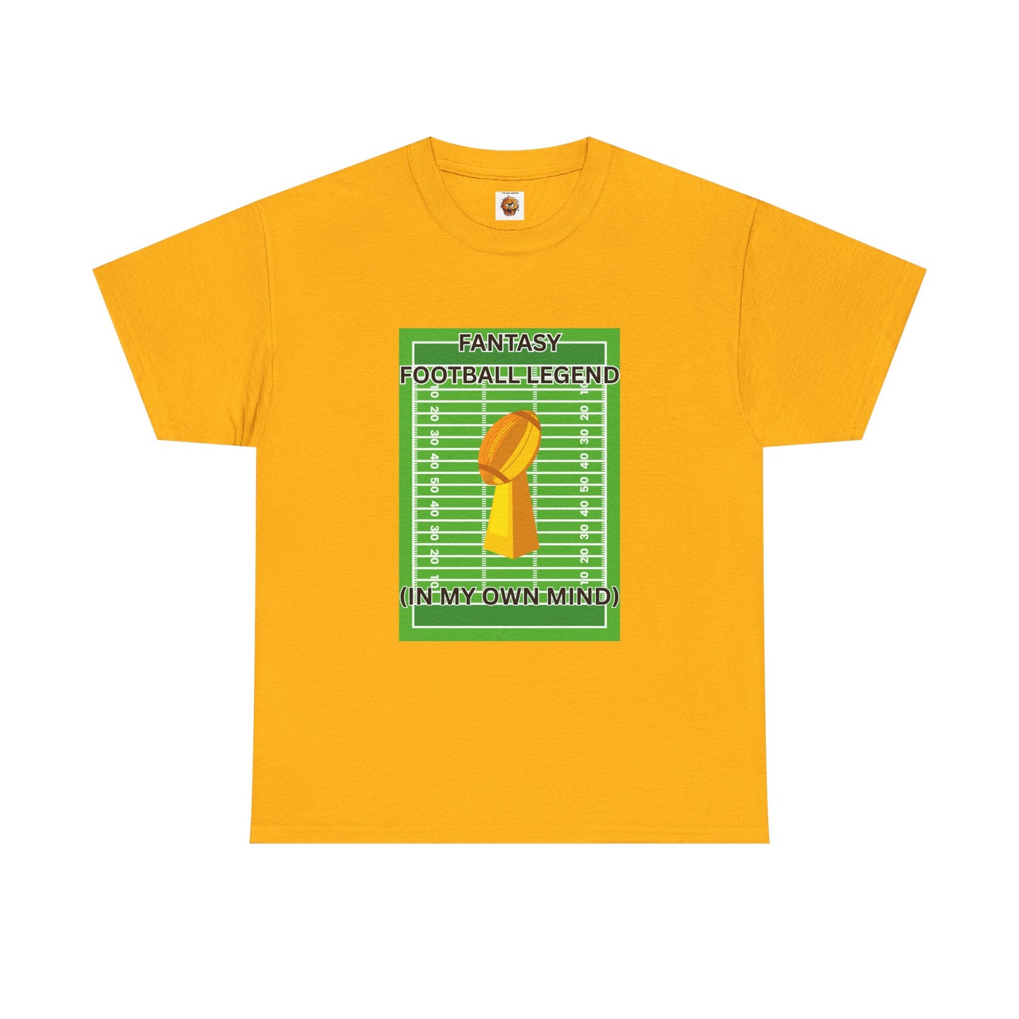 Funny Fantasy Football Legend Tee, Custom Graphic Shirt, Unisex Sportswear, Gift for Sports Fans, Ideal for Game Days, League Events, Summer Wear