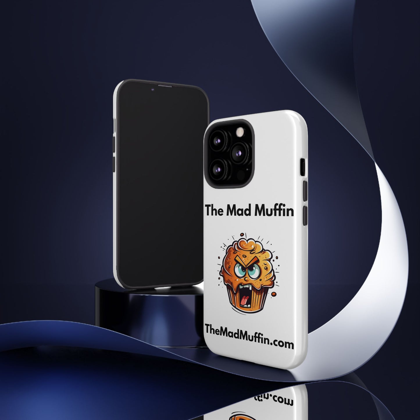 OFFICIAL The Mad Muffin Funny Tough Phone Case- Geek, Nerd, Store, Merch