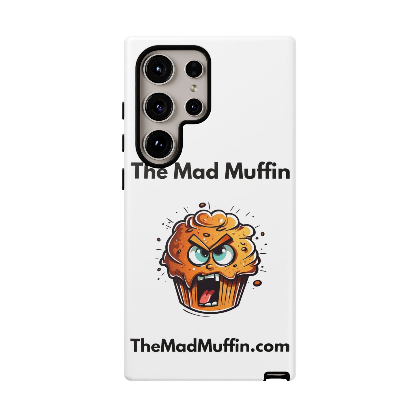OFFICIAL The Mad Muffin Funny Tough Phone Case- Geek, Nerd, Store, Merch