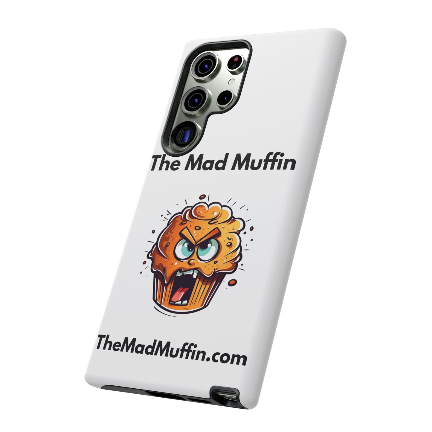OFFICIAL The Mad Muffin Funny Tough Phone Case- Geek, Nerd, Store, Merch