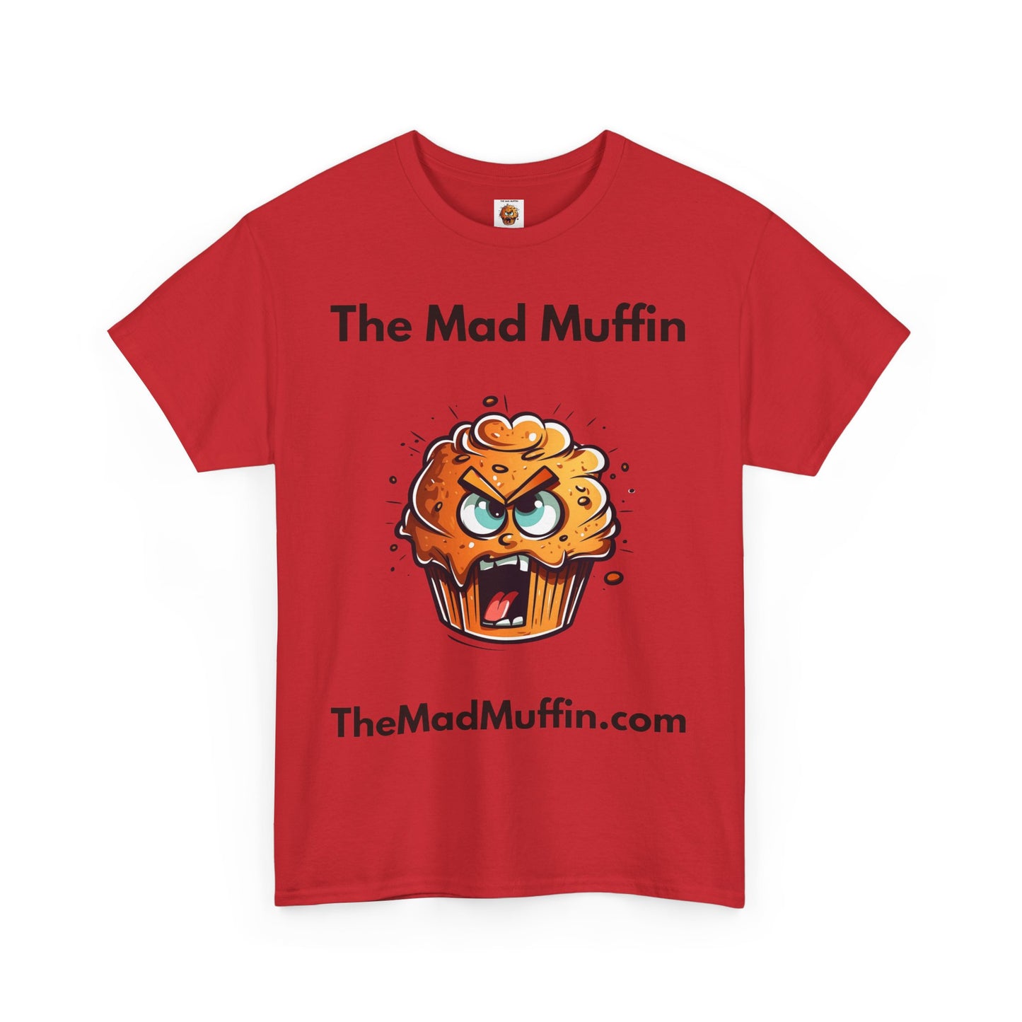 OFFICIAL The Mad Muffin Unisex Heavy Cotton Tee Shirt T-Shirt - Geek, Nerd, Store, Merch