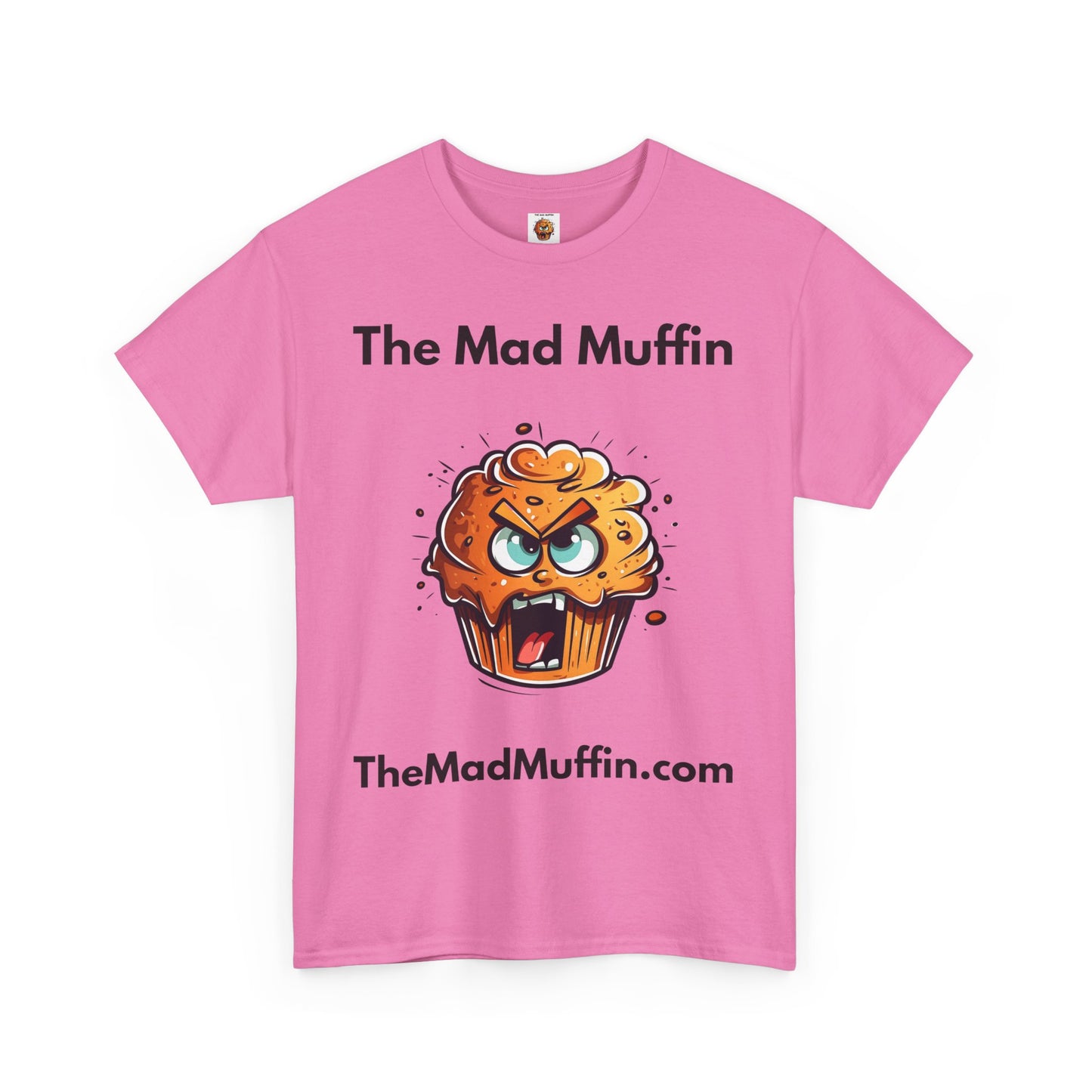 OFFICIAL The Mad Muffin Unisex Heavy Cotton Tee Shirt T-Shirt - Geek, Nerd, Store, Merch