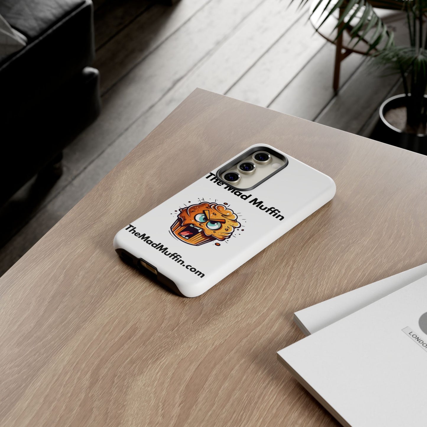 OFFICIAL The Mad Muffin Funny Tough Phone Case- Geek, Nerd, Store, Merch