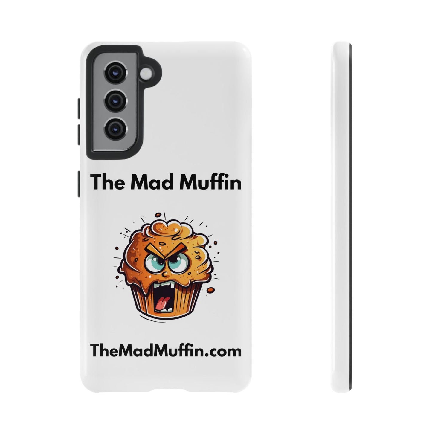 OFFICIAL The Mad Muffin Funny Tough Phone Case- Geek, Nerd, Store, Merch