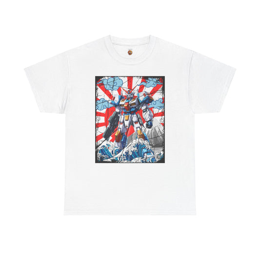 Mobile Suit Japanese Mecha Robot Town Sagami Kanagawa Graphic Tee T-Shirt for Anime Fans, Manga, Weeb, Otaku, Geek, Nerd