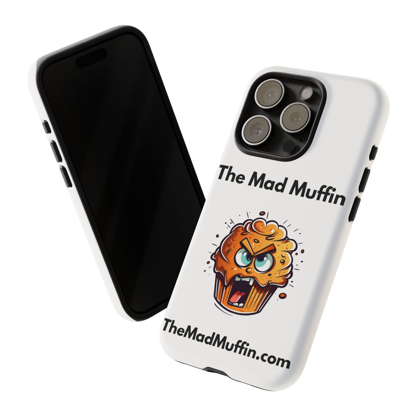OFFICIAL The Mad Muffin Funny Tough Phone Case- Geek, Nerd, Store, Merch
