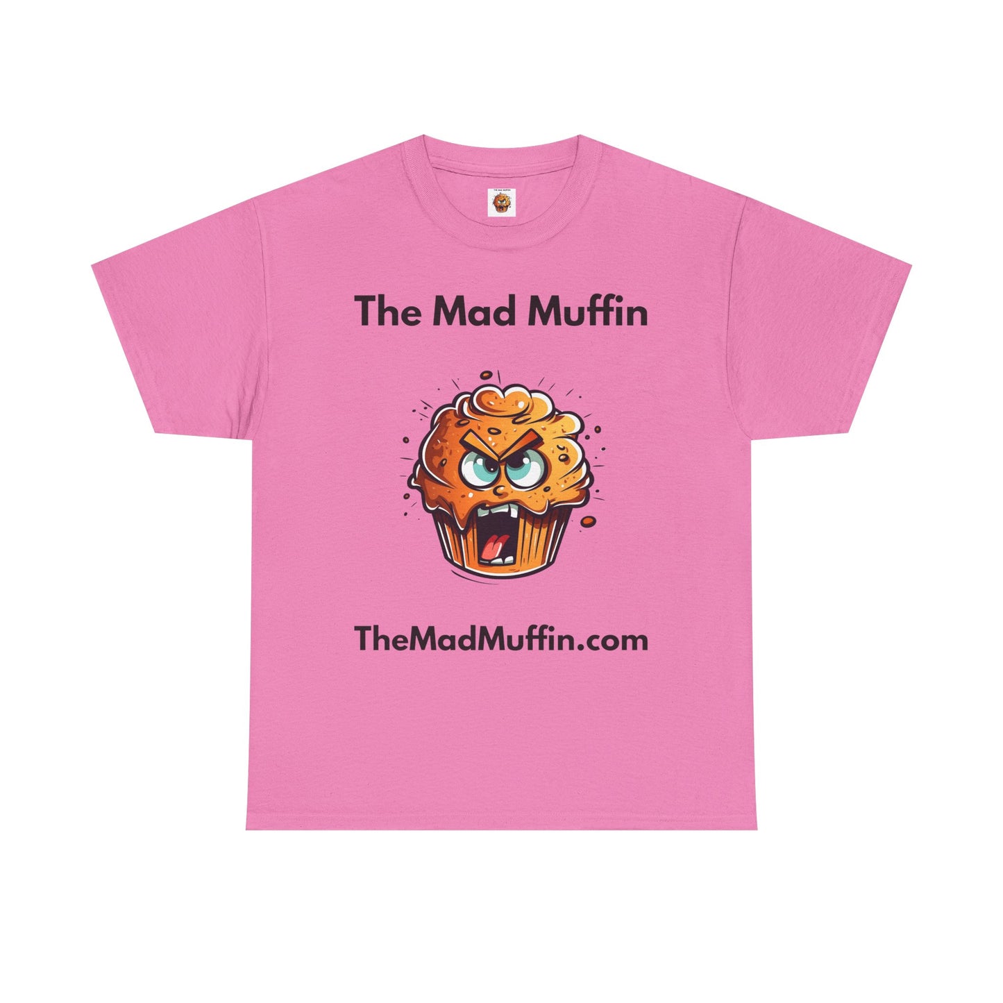 OFFICIAL The Mad Muffin Unisex Heavy Cotton Tee Shirt T-Shirt - Geek, Nerd, Store, Merch