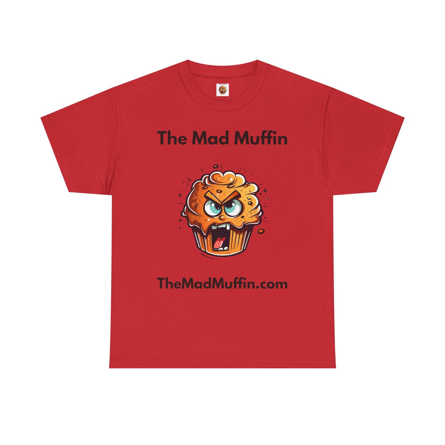 OFFICIAL The Mad Muffin Unisex Heavy Cotton Tee Shirt T-Shirt - Geek, Nerd, Store, Merch