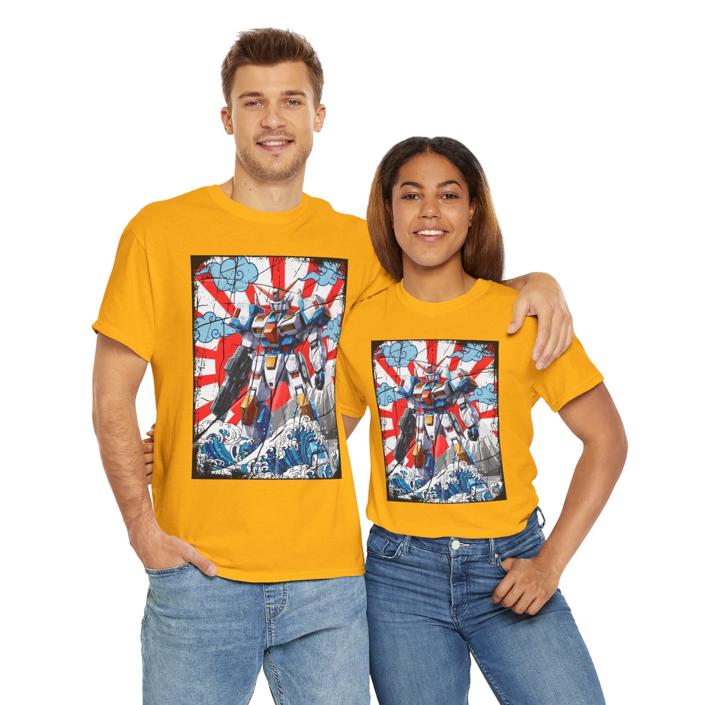 Mobile Suit Japanese Mecha Robot Town Sagami Kanagawa Graphic Tee T-Shirt for Anime Fans, Manga, Weeb, Otaku, Geek, Nerd