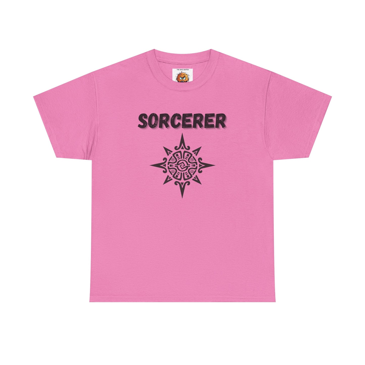 Sorcerer Icon Symbol Dungeons and Dragons DND Unisex Heavy Cotton Tee Shirt T-Shirt - RPG, TTRPG, Roleplaying, Geek, Nerd