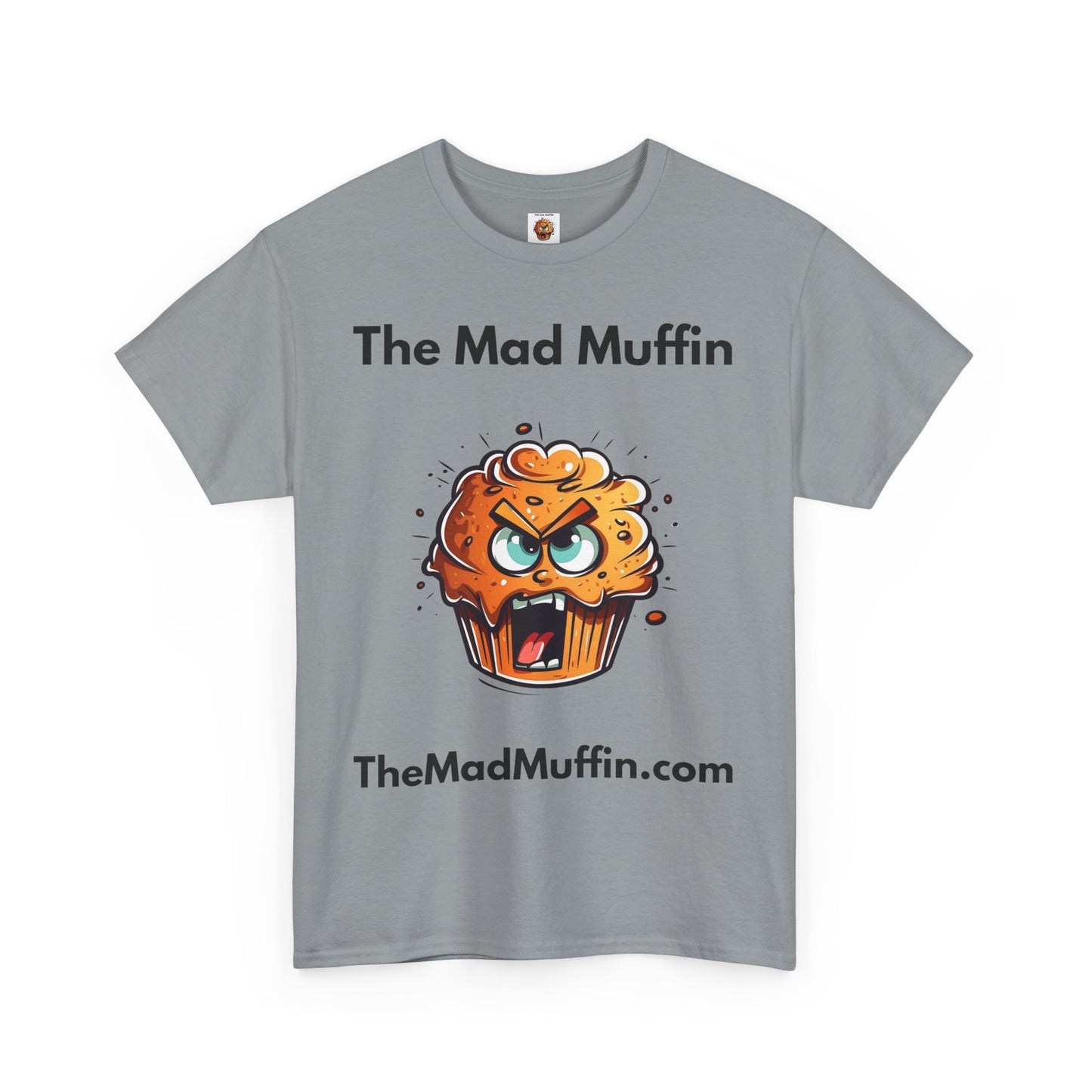 OFFICIAL The Mad Muffin Unisex Heavy Cotton Tee Shirt T-Shirt - Geek, Nerd, Store, Merch