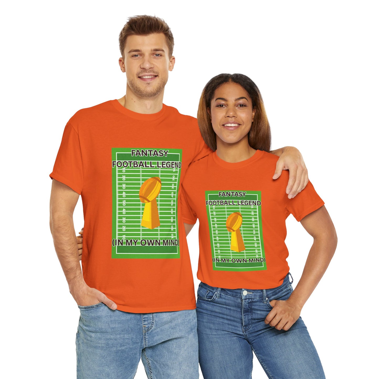 Funny Fantasy Football Legend Tee, Custom Graphic Shirt, Unisex Sportswear, Gift for Sports Fans, Ideal for Game Days, League Events, Summer Wear