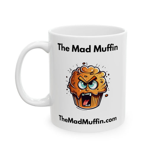 OFFICIAL The Mad Muffin Ceramic Mug - Perfect Gift for Coffee Lovers - Geek, Nerd, Store, Merch