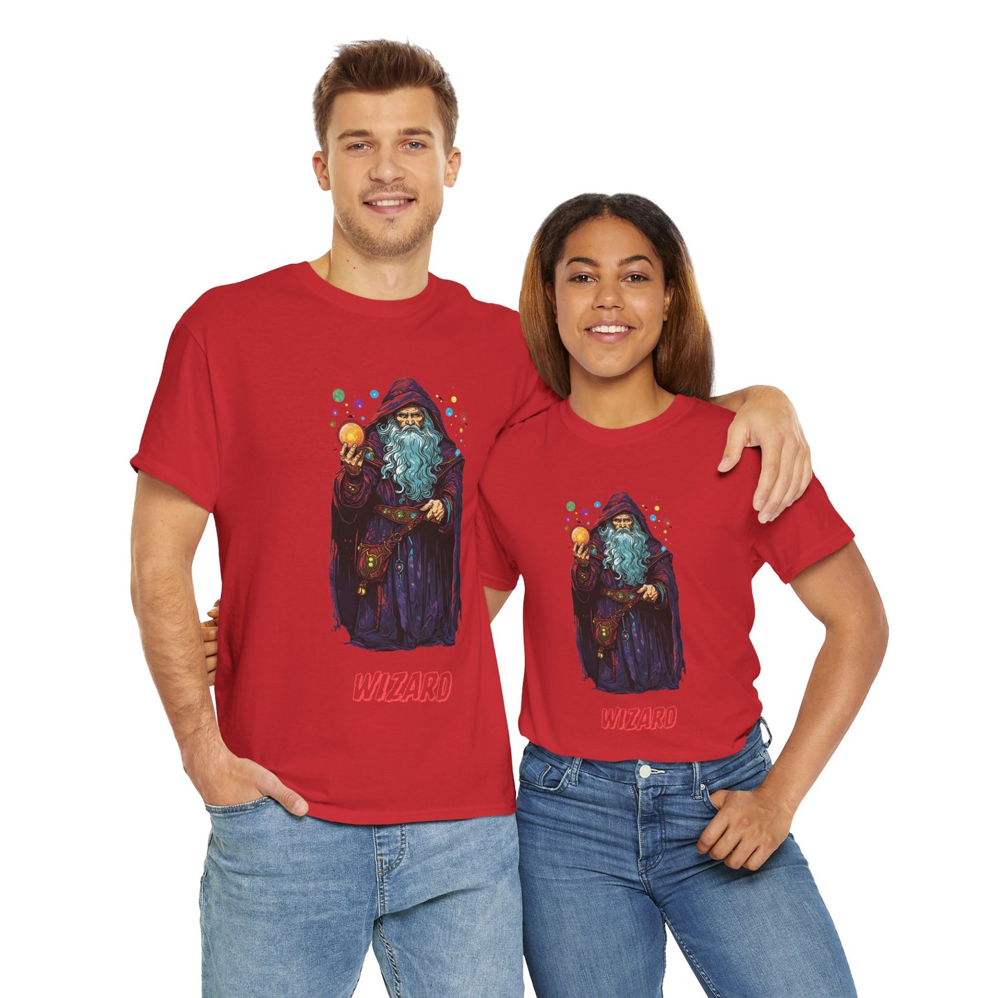 Wizard Quote Dungeons and Dragons DND Unisex Heavy Cotton Tee Shirt T-Shirt - RPG, TTRPG, Roleplaying, Geek, Nerd