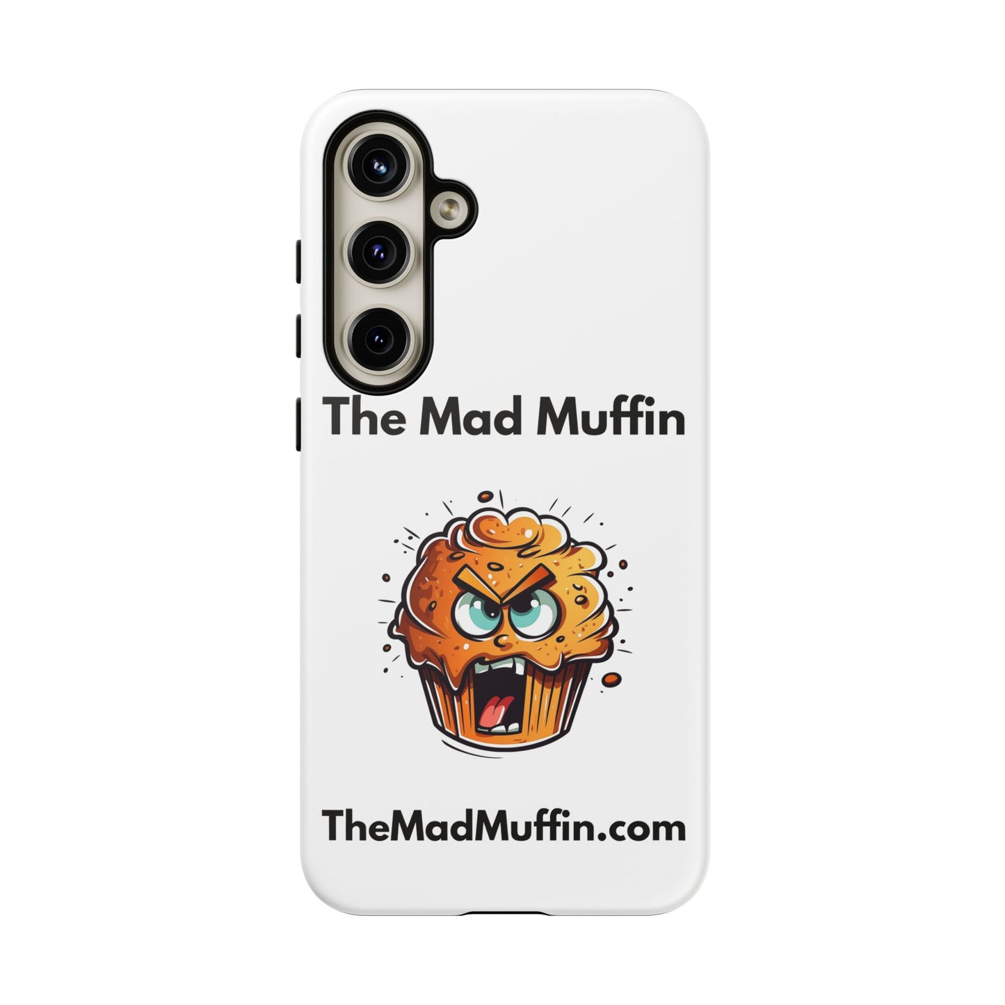 OFFICIAL The Mad Muffin Funny Tough Phone Case- Geek, Nerd, Store, Merch