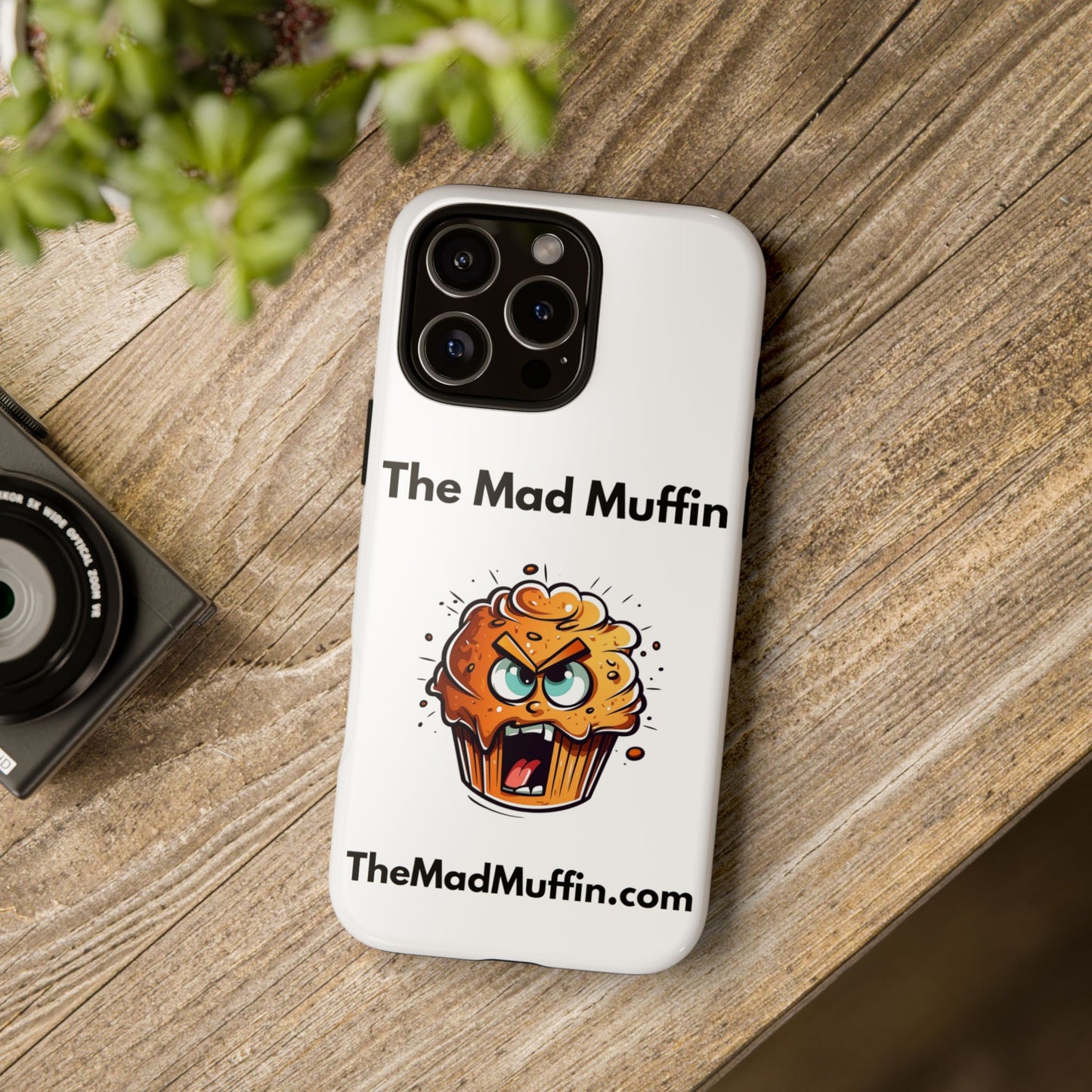 OFFICIAL The Mad Muffin Funny Tough Phone Case- Geek, Nerd, Store, Merch