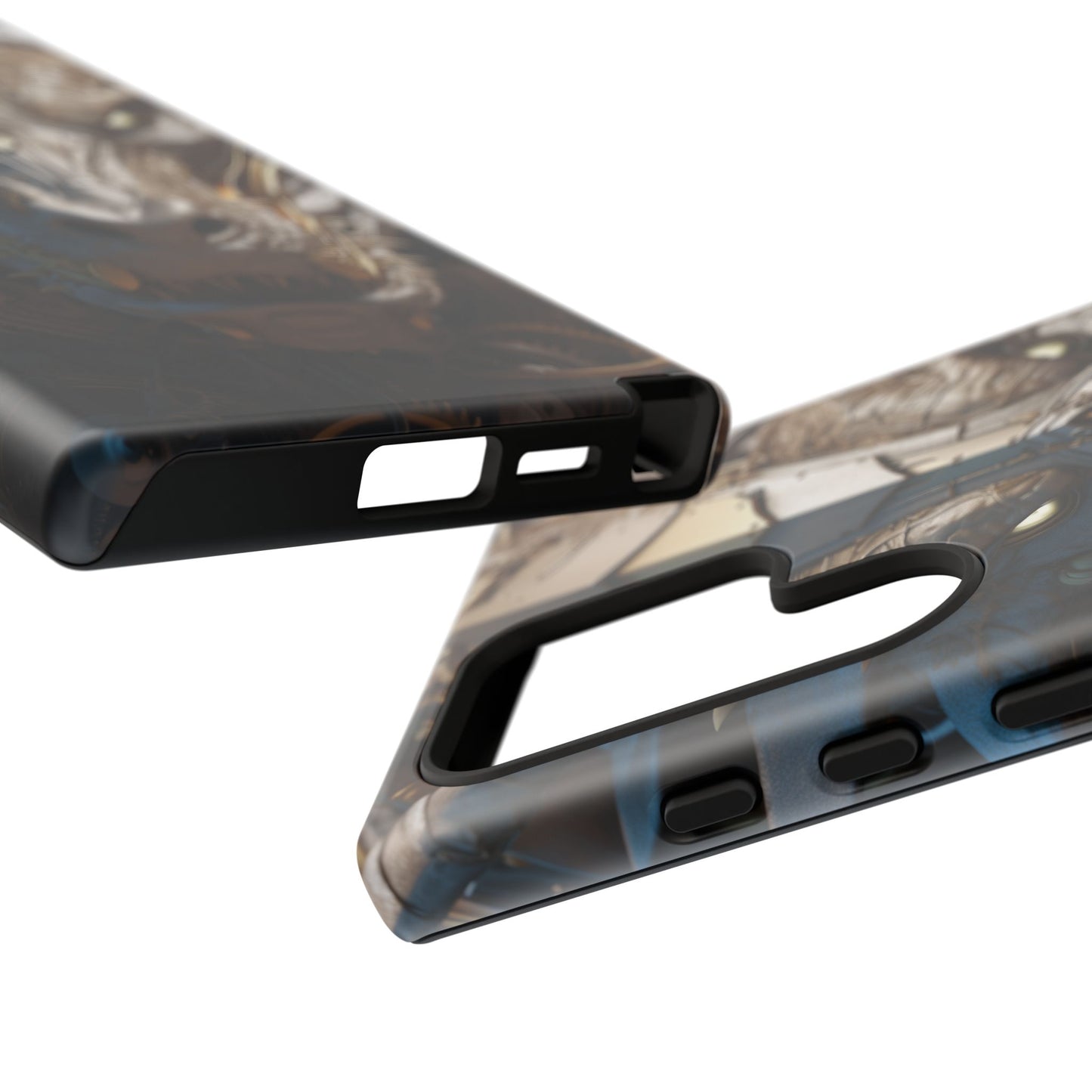 Hyper Realistic 3D Design Clockwork Dragon Phone Case - For Fantasy Lovers, D&D, RPG, TTRPG, Geek, Nerd