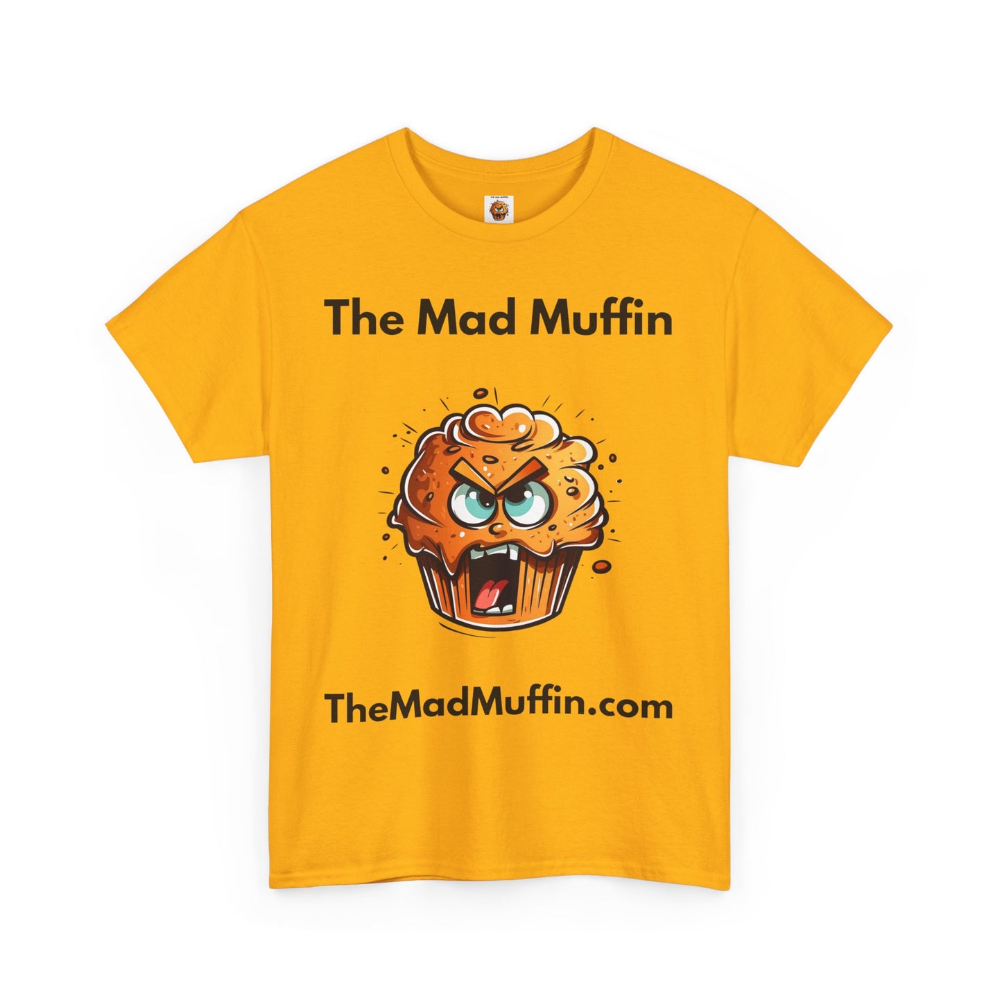 OFFICIAL The Mad Muffin Unisex Heavy Cotton Tee Shirt T-Shirt - Geek, Nerd, Store, Merch