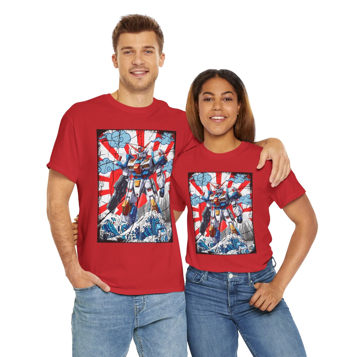 Mobile Suit Japanese Mecha Robot Town Sagami Kanagawa Graphic Tee T-Shirt for Anime Fans, Manga, Weeb, Otaku, Geek, Nerd