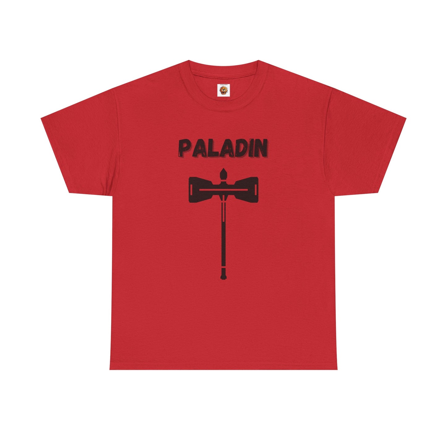 Paladin Icon Symbol Dungeons and Dragons DND Unisex Heavy Cotton Tee Shirt T-Shirt - RPG, TTRPG, Roleplaying, Geek, Nerd