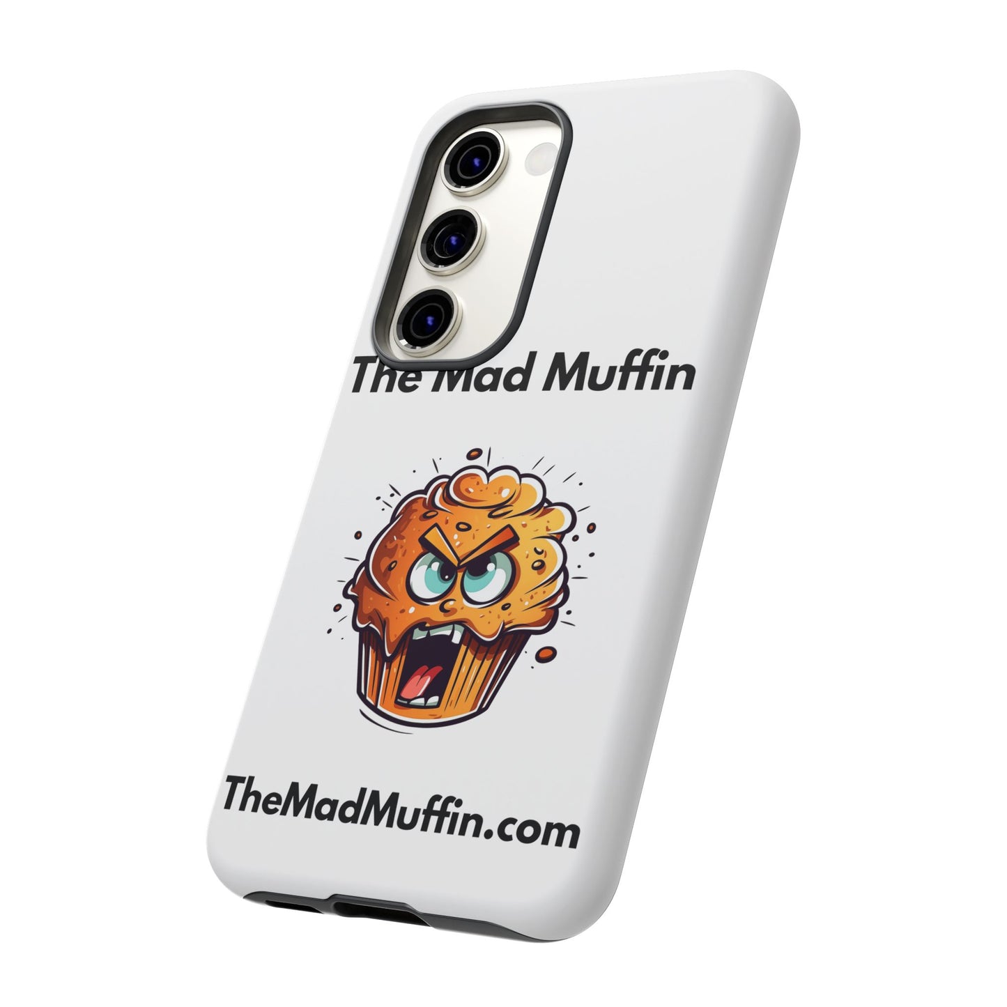 OFFICIAL The Mad Muffin Funny Tough Phone Case- Geek, Nerd, Store, Merch