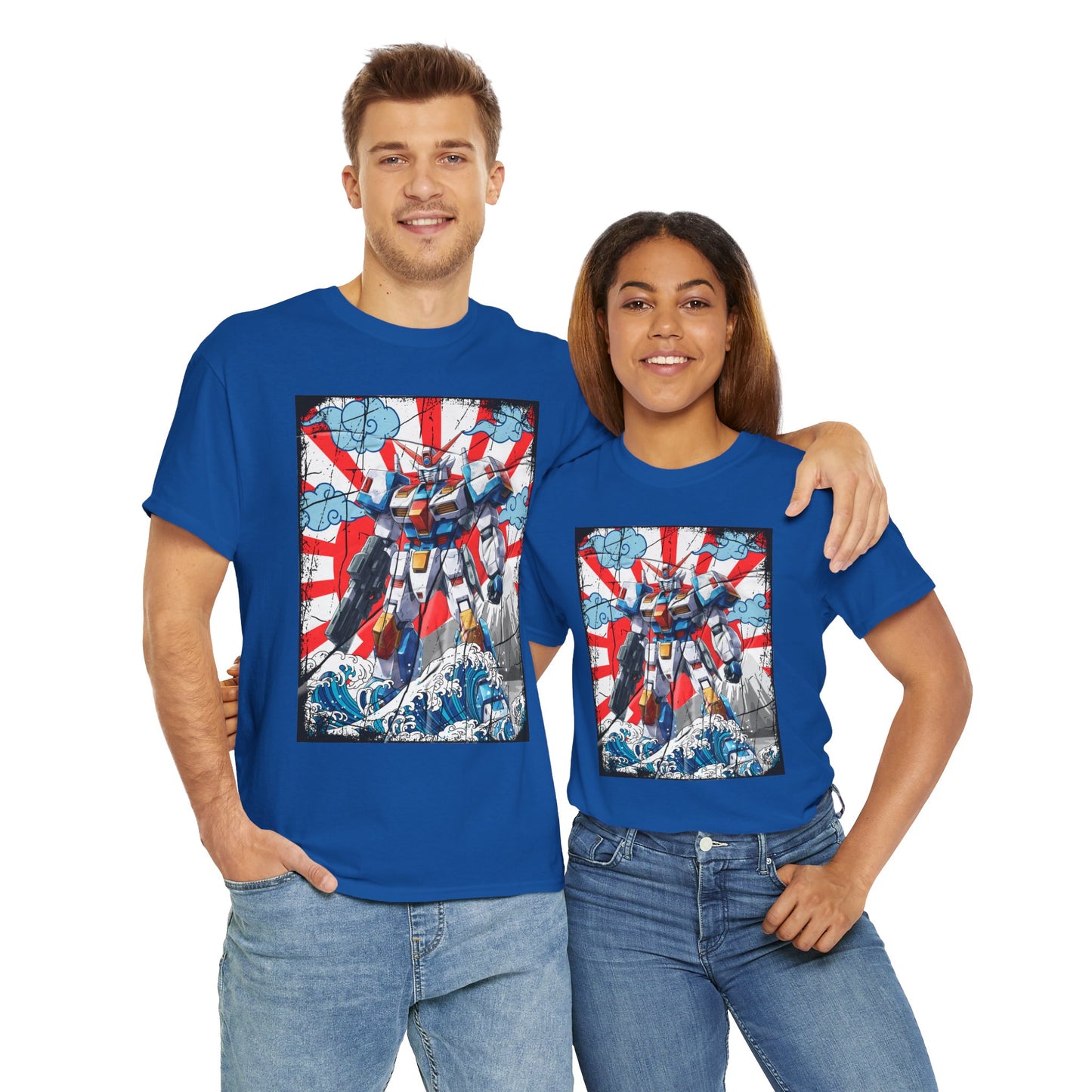 Mobile Suit Japanese Mecha Robot Town Sagami Kanagawa Graphic Tee T-Shirt for Anime Fans, Manga, Weeb, Otaku, Geek, Nerd