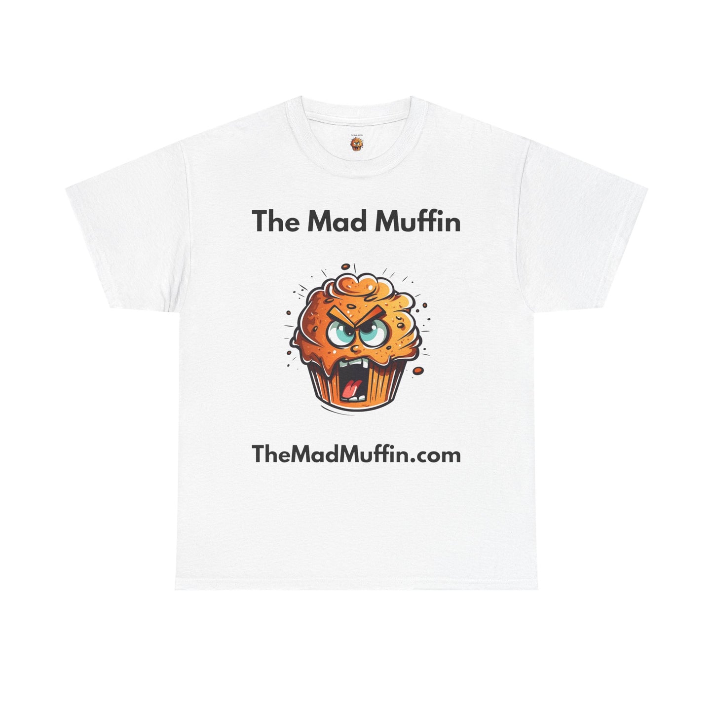 OFFICIAL The Mad Muffin Unisex Heavy Cotton Tee Shirt T-Shirt - Geek, Nerd, Store, Merch