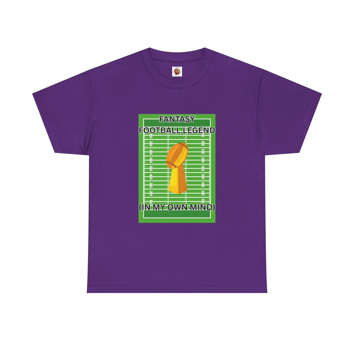 Funny Fantasy Football Legend Tee, Custom Graphic Shirt, Unisex Sportswear, Gift for Sports Fans, Ideal for Game Days, League Events, Summer Wear