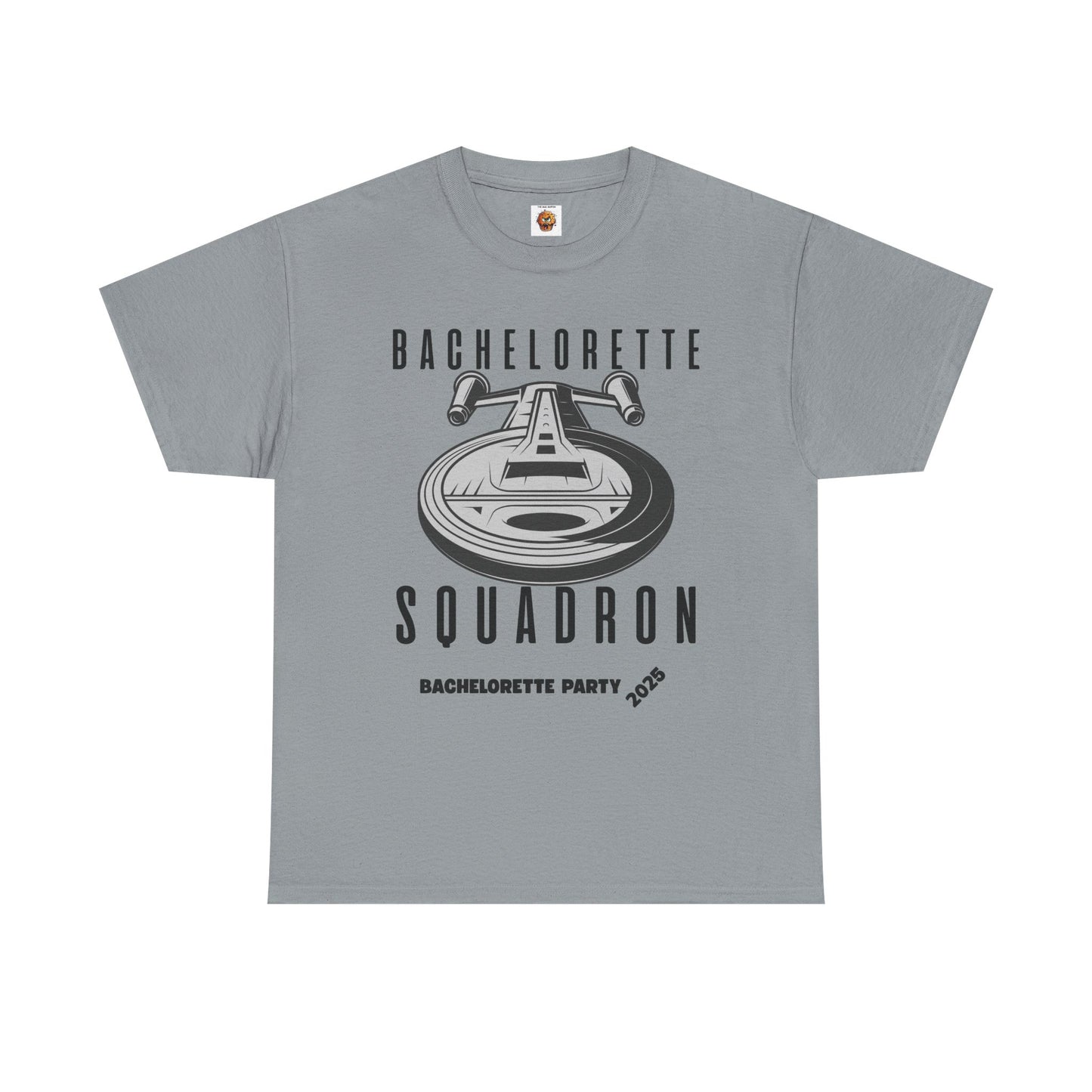 Bachelorette Squadron Heavy Cotton Tee - Perfect for Bachelorette Parties 2025, Wedding, Engagement, Star Trek, Sci-Fi, Geek, Nerd