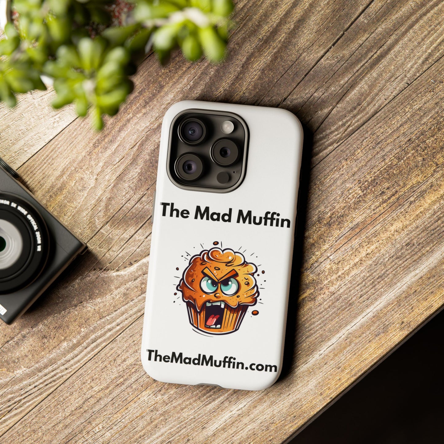 OFFICIAL The Mad Muffin Funny Tough Phone Case- Geek, Nerd, Store, Merch