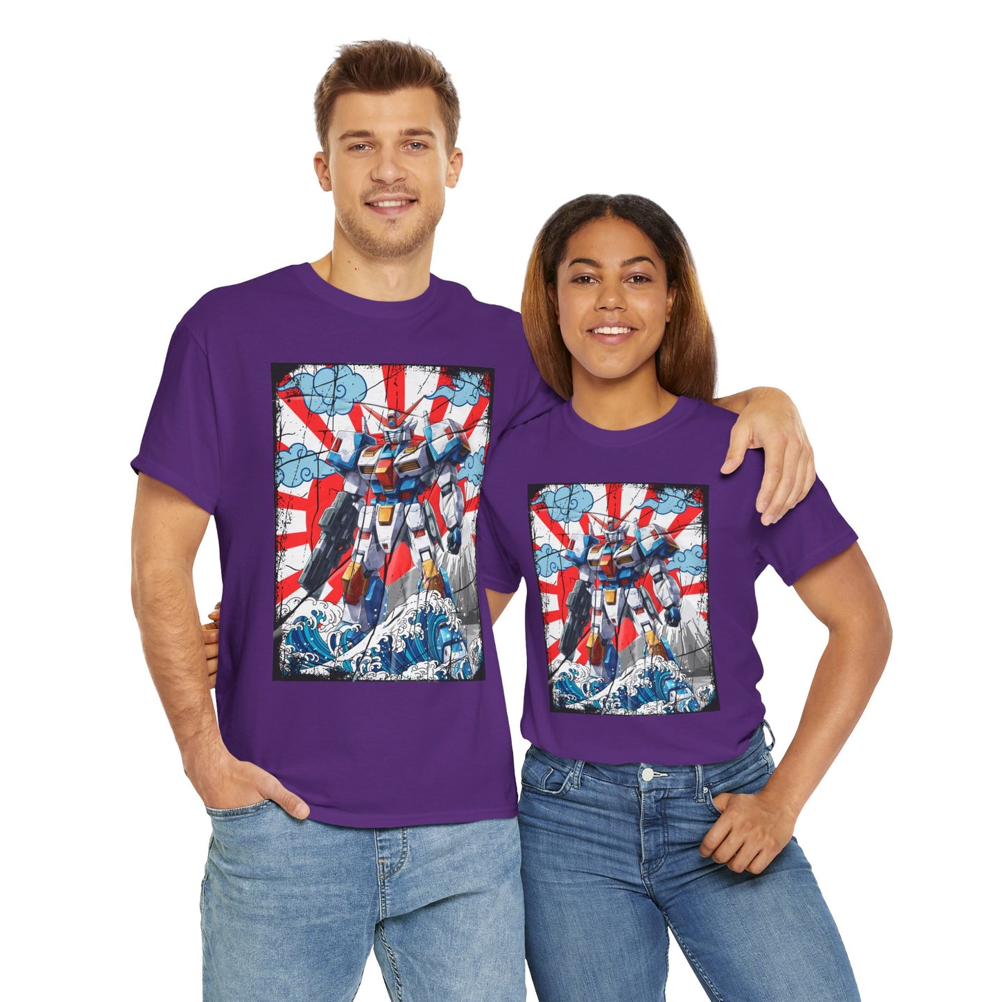 Mobile Suit Japanese Mecha Robot Town Sagami Kanagawa Graphic Tee T-Shirt for Anime Fans, Manga, Weeb, Otaku, Geek, Nerd