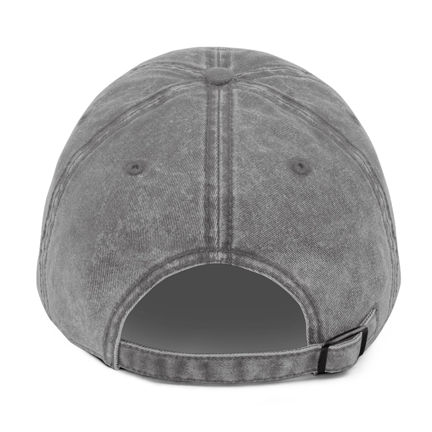 Vintage Style Cap - 'CRIT HAPPENS' D20 Embroidered Baseball Hat, DND, RPG, TTRPG, Roleplaying, Geek, Nerd