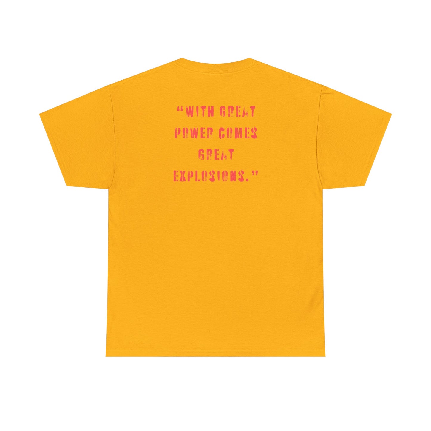 Wizard Quote Dungeons and Dragons DND Unisex Heavy Cotton Tee Shirt T-Shirt - RPG, TTRPG, Roleplaying, Geek, Nerd