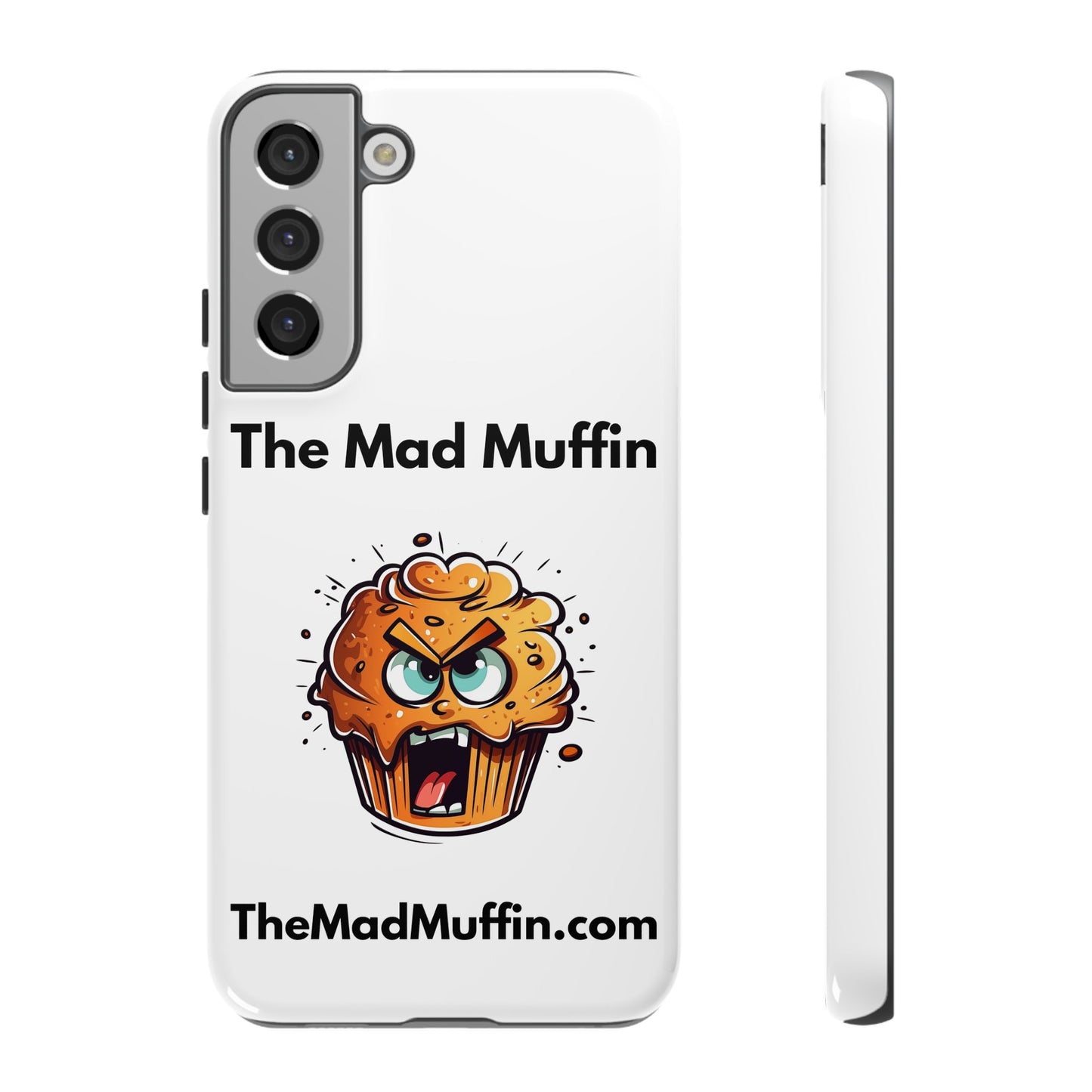 OFFICIAL The Mad Muffin Funny Tough Phone Case- Geek, Nerd, Store, Merch