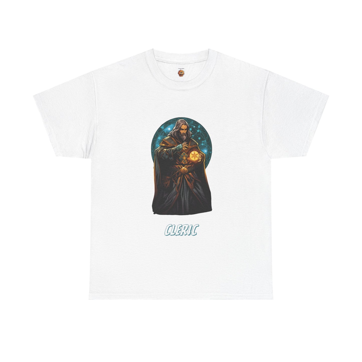 Cleric Quote Dungeons and Dragons DND Unisex Heavy Cotton Tee Shirt T-Shirt - RPG, TTRPG, Roleplaying, Geek, Nerd