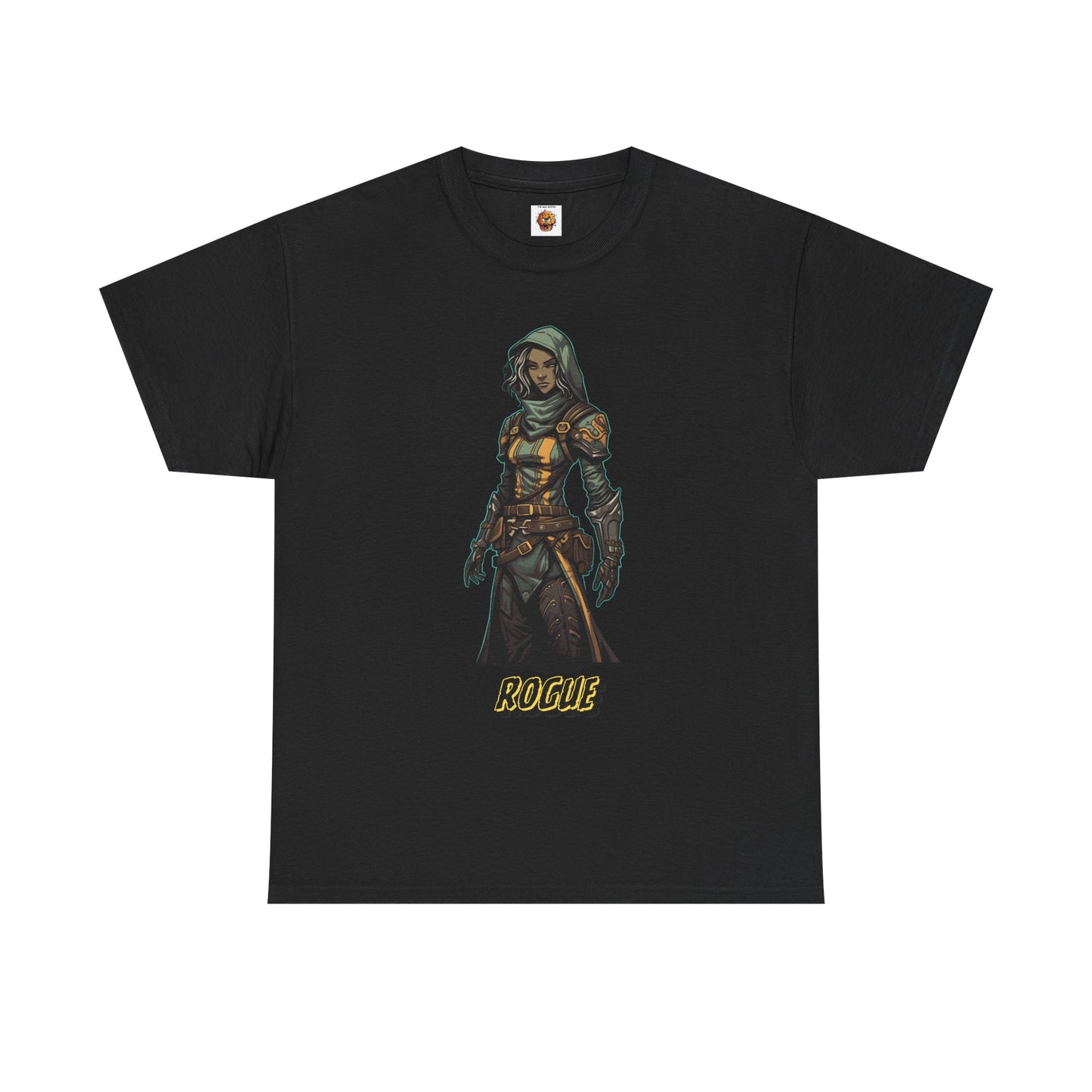 Rogue Quote Dungeons and Dragons DND Unisex Heavy Cotton Tee Shirt T-Shirt - RPG, TTRPG, Roleplaying, Geek, Nerd