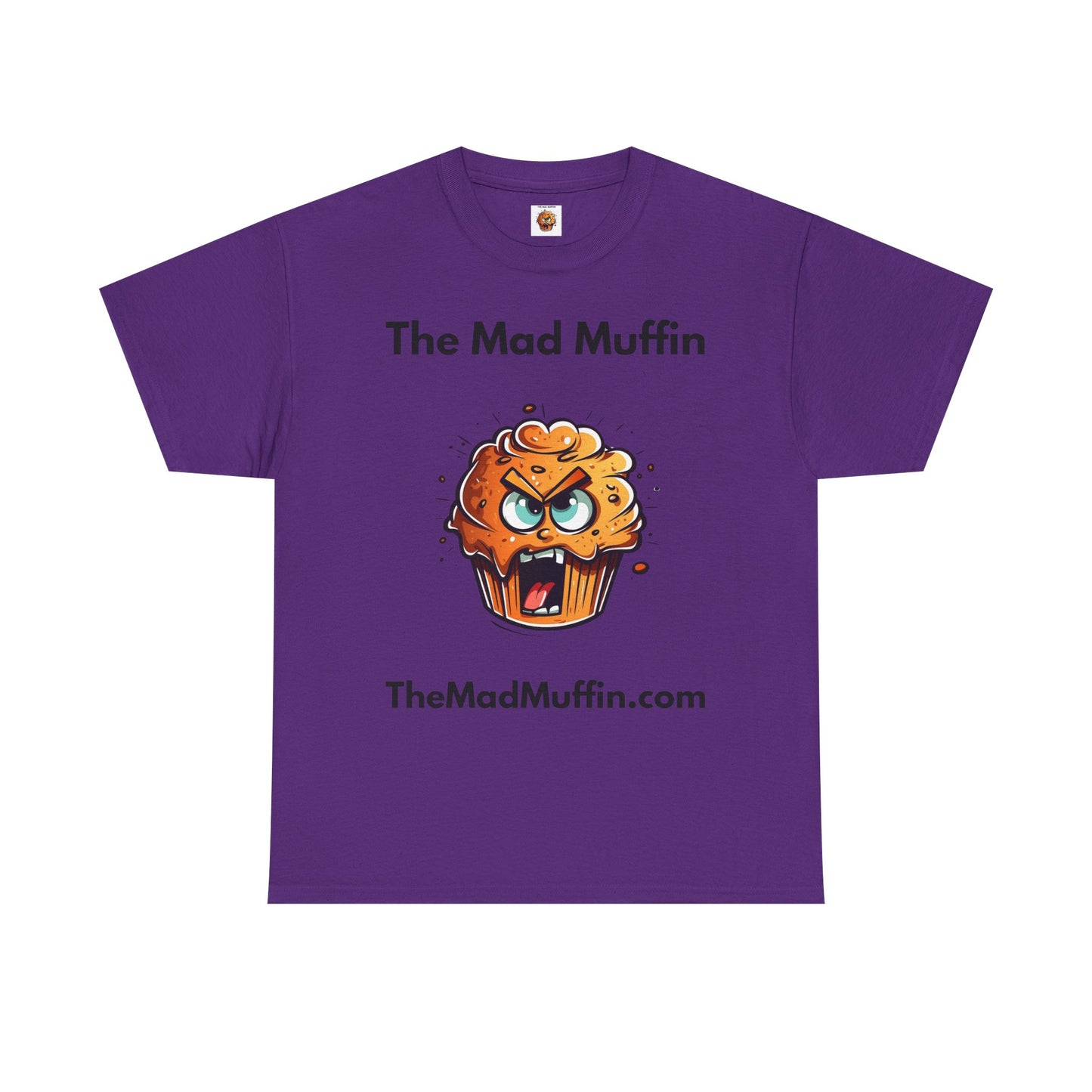 OFFICIAL The Mad Muffin Unisex Heavy Cotton Tee Shirt T-Shirt - Geek, Nerd, Store, Merch